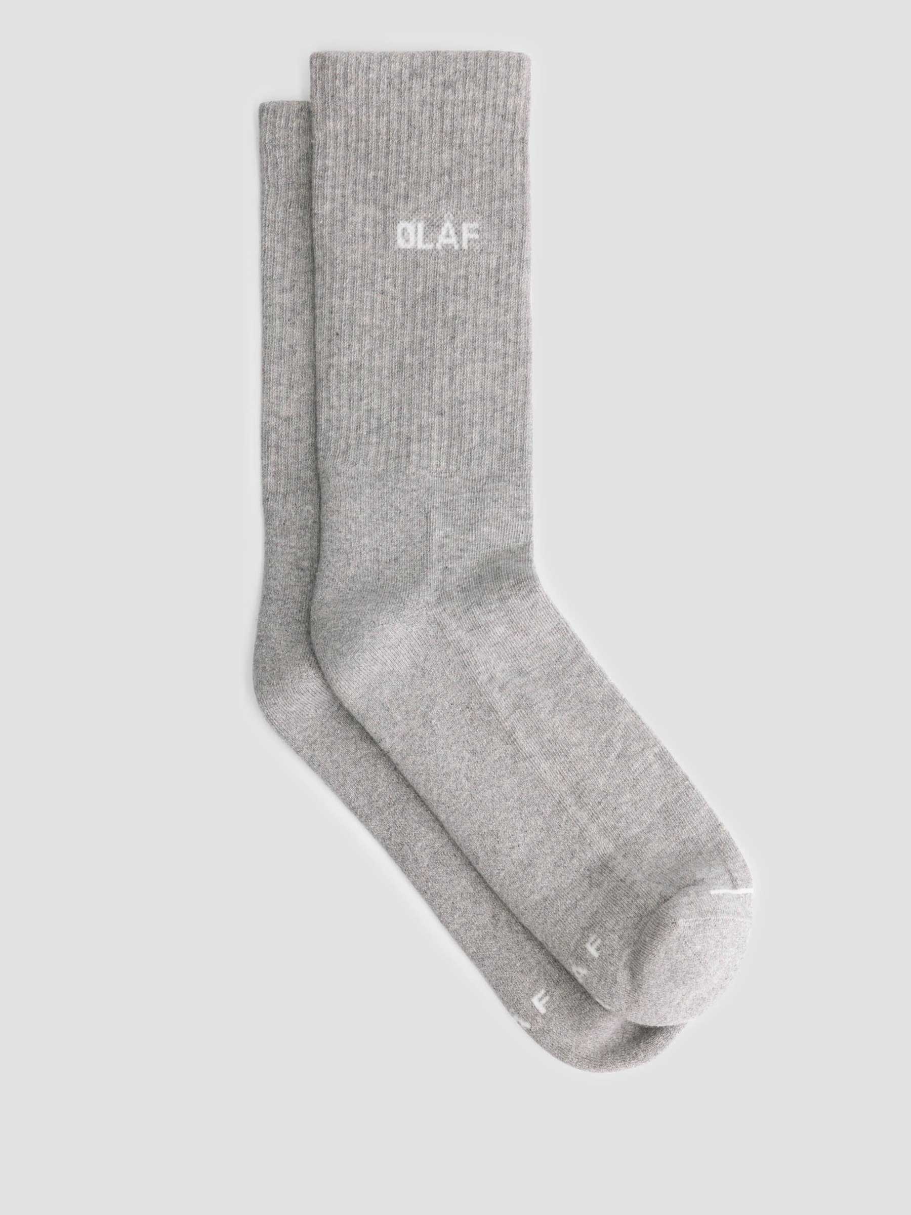 Olaf Mini Socks Grey White SS22_A014