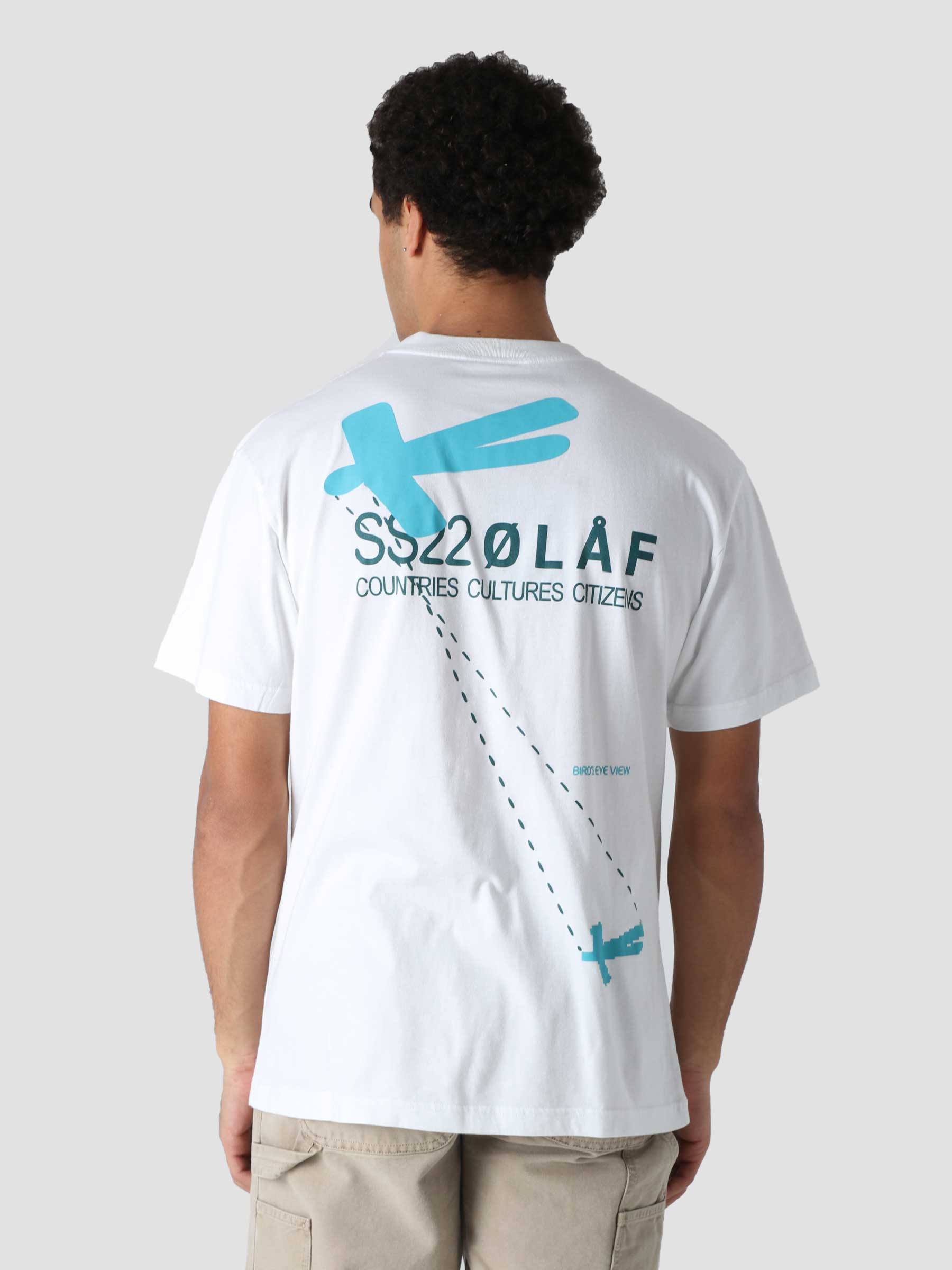Olaf Flying Men T-Shirt Optical White SS22_0004