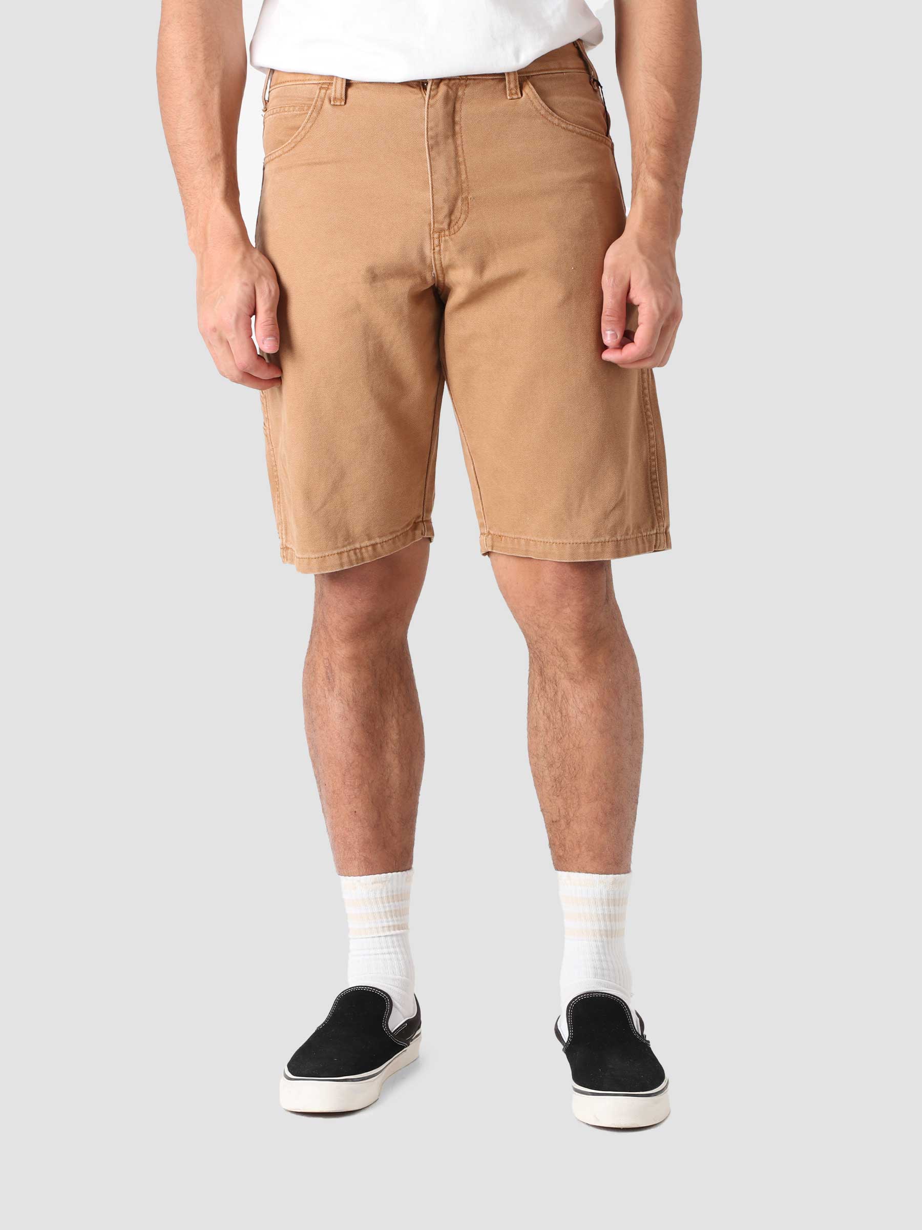 Dickies Duck Canvas Short Stone Washed Brown Duck DK0A4XNGC4