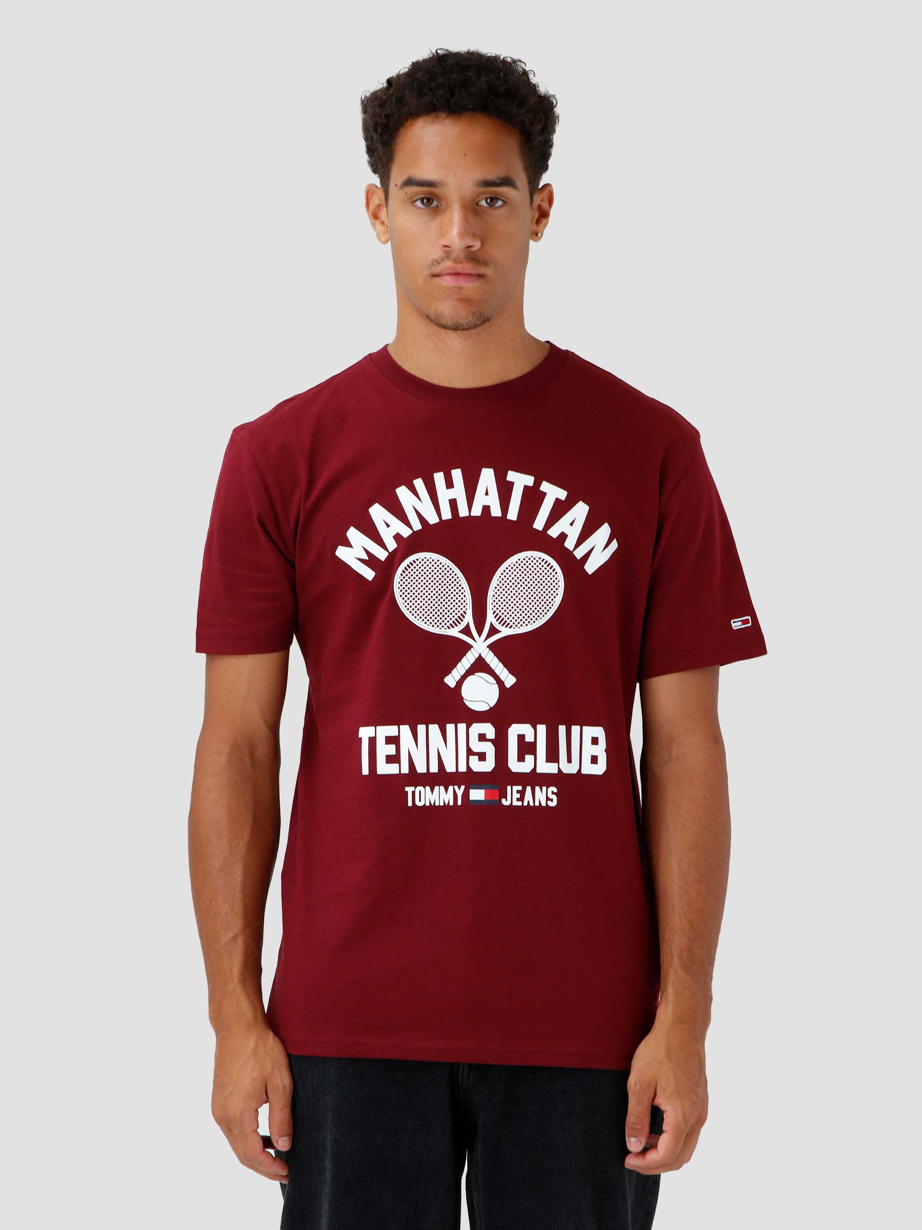 TJM Classic Tennis Vintage T-shirt Deep Rouge DM0DM15353-VLP