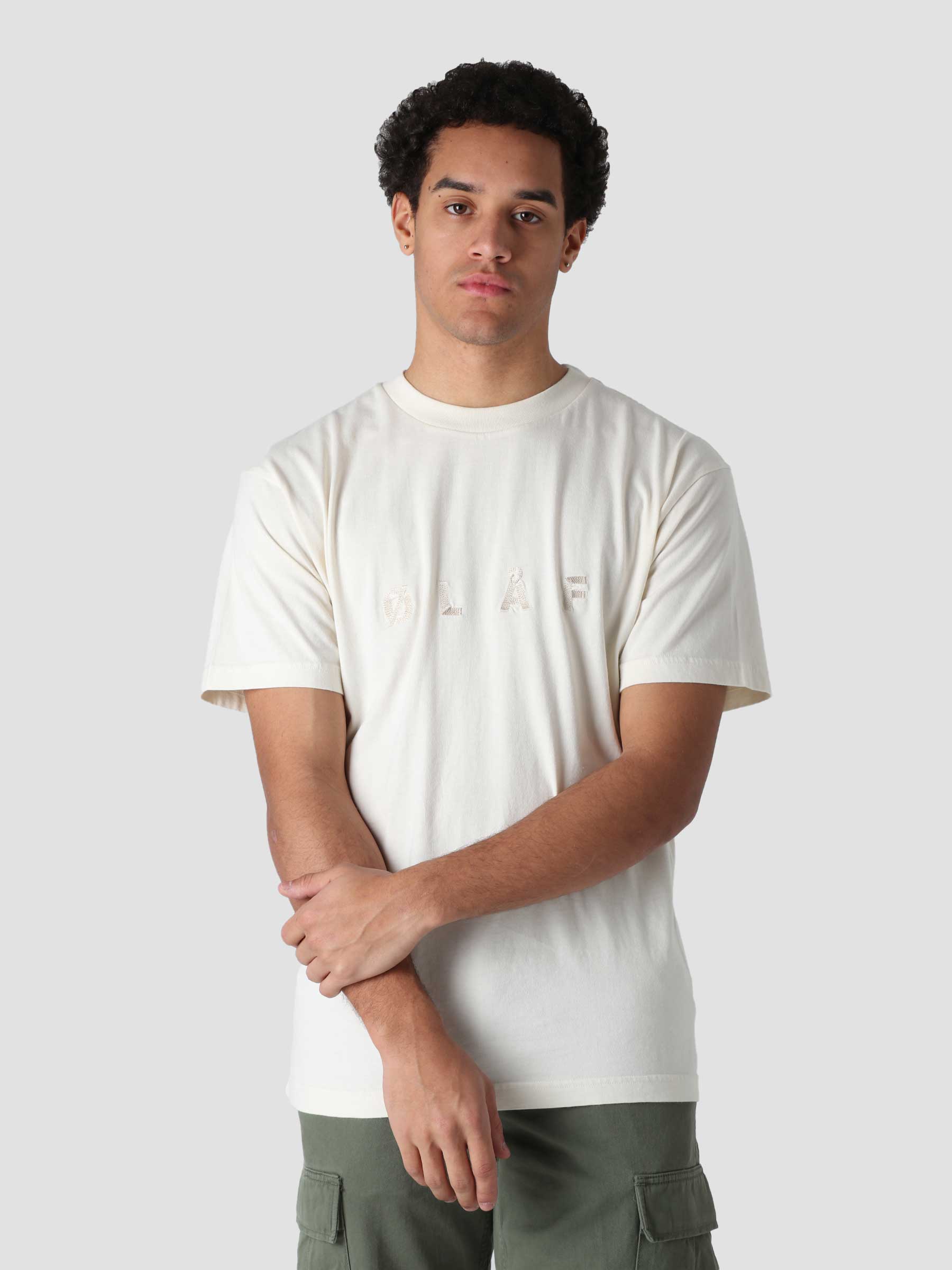 Olaf Chainstitch T-Shirt Off White SS22_0001