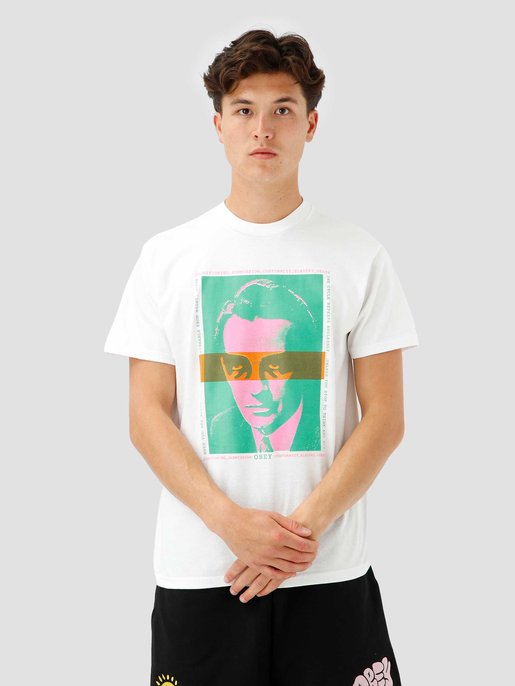 Obey Night And Day T-shirt White 165263096