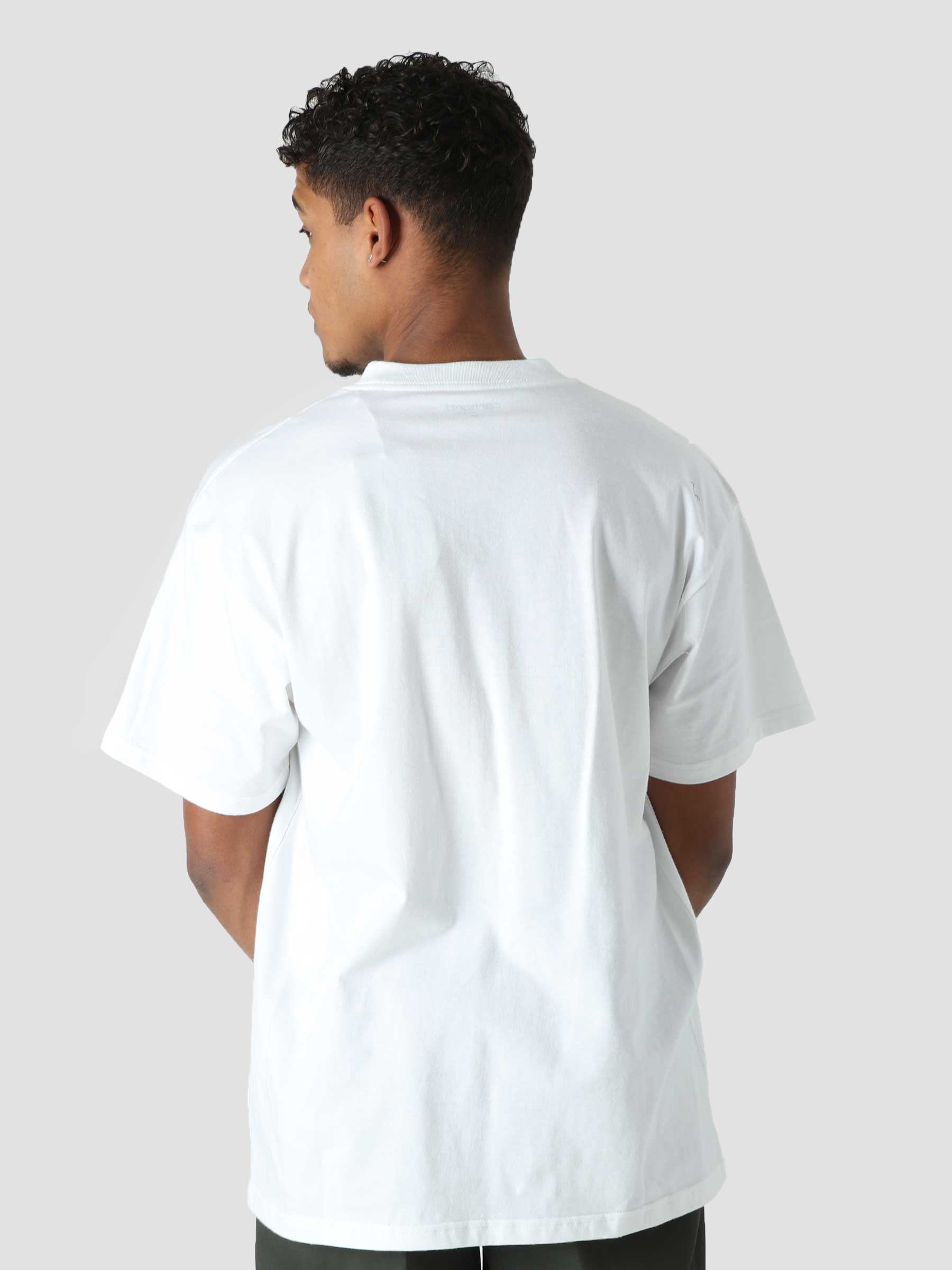 S/S Chessboard T-Shirt White I030197-02XX