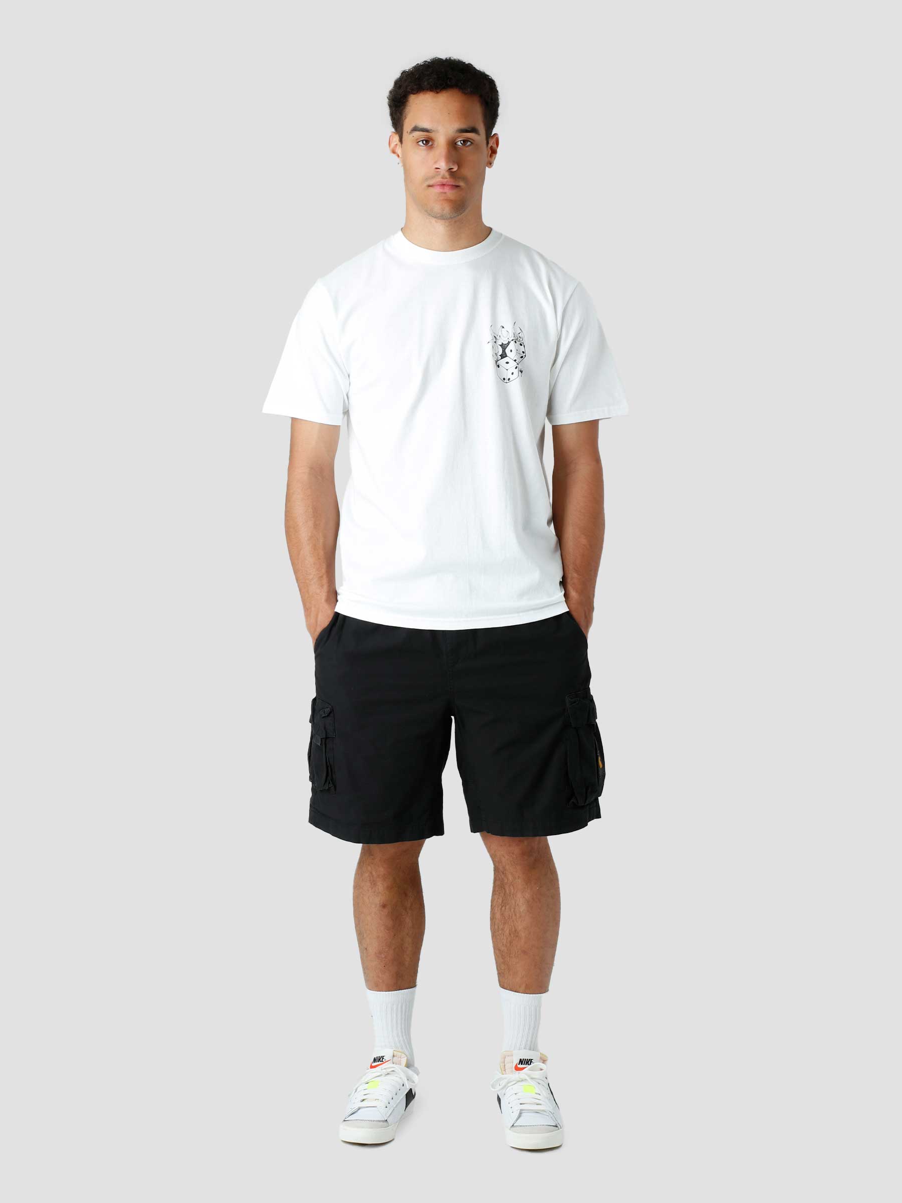 Fire Dice T-shirt White 1904790