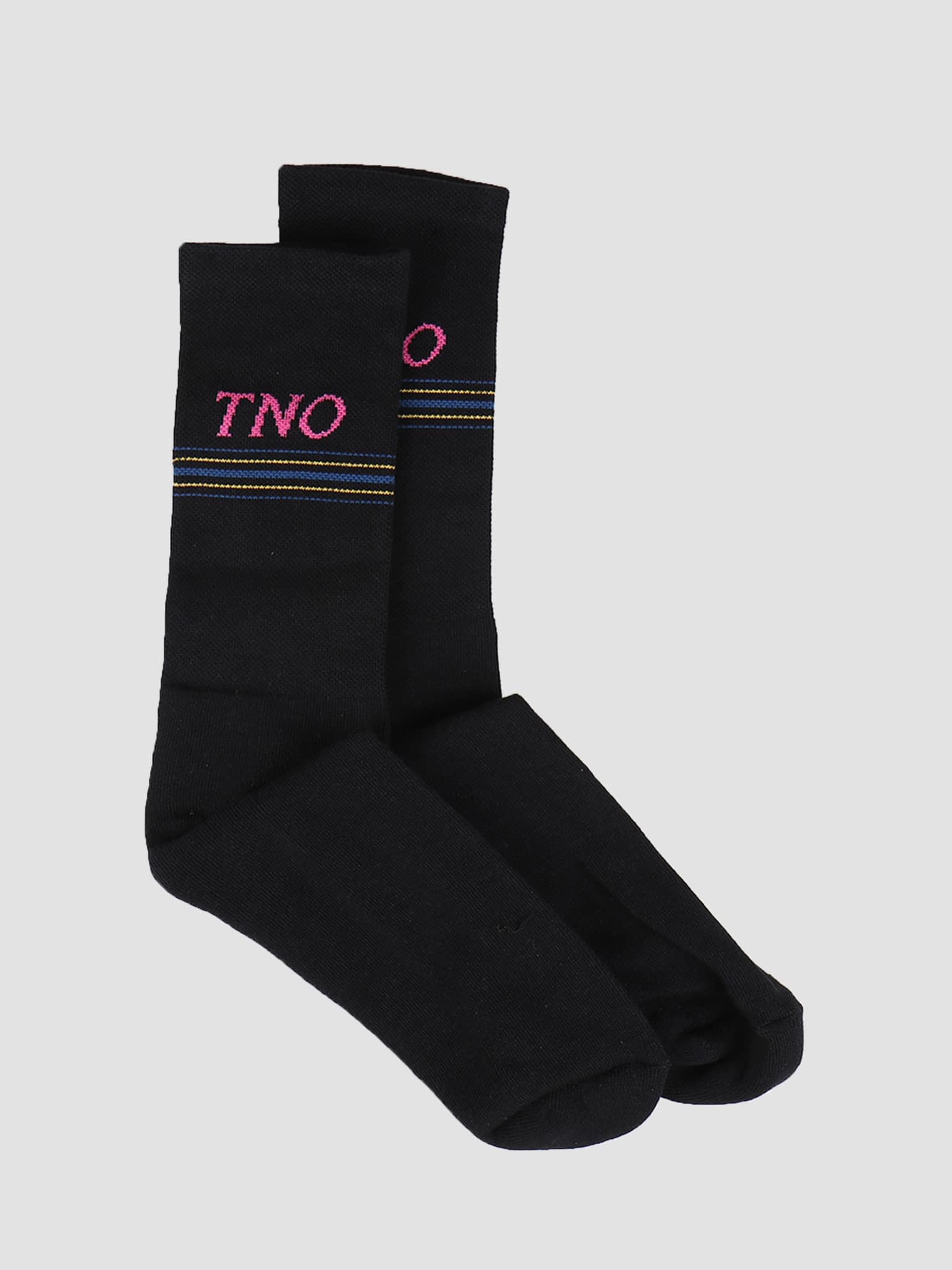 TNO Underline Socks Black Pink TNO.212.UND.600.999