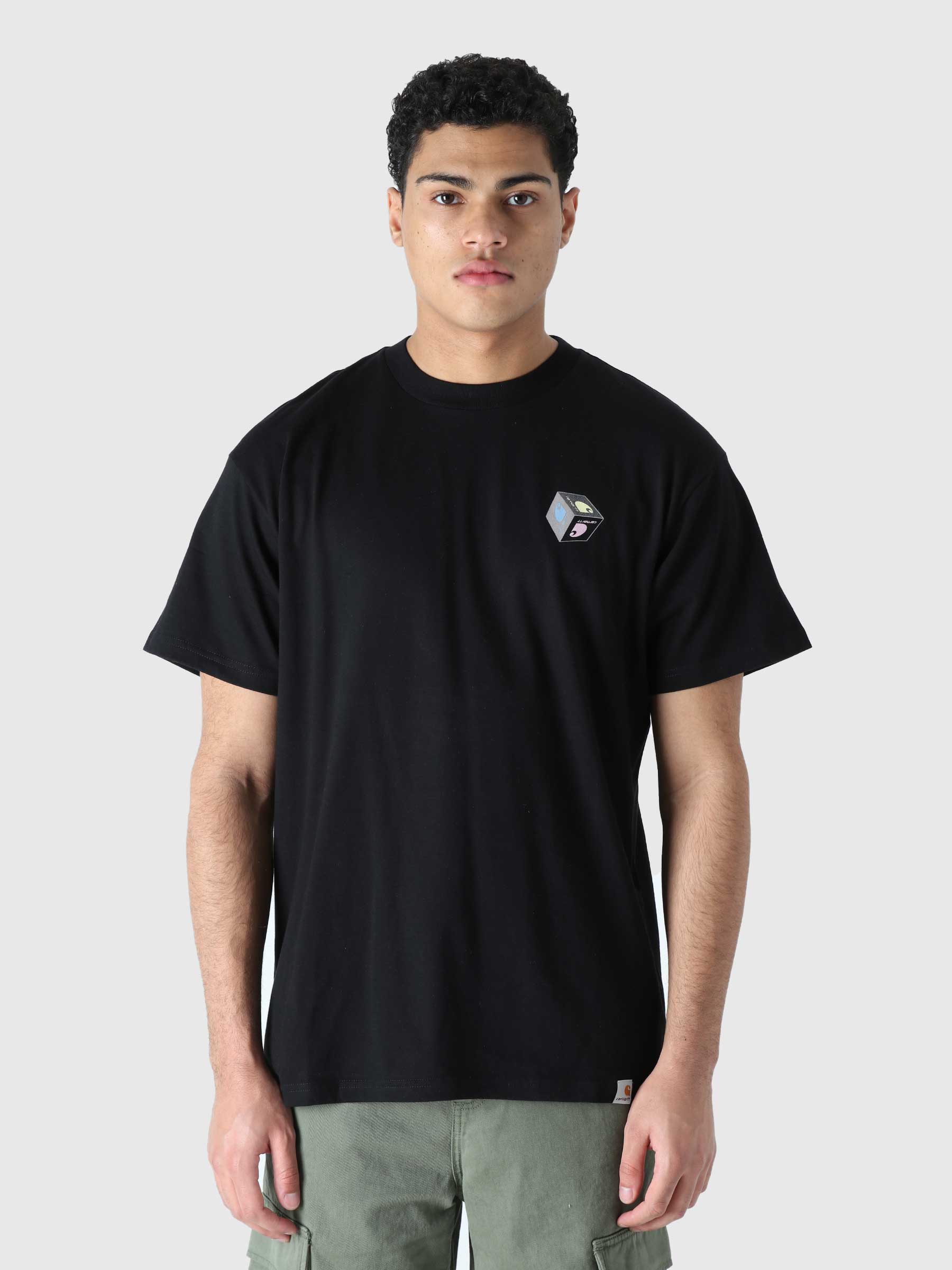Carhartt WIP S/S Cube T-Shirt Black I030181-89XX | Freshcotton