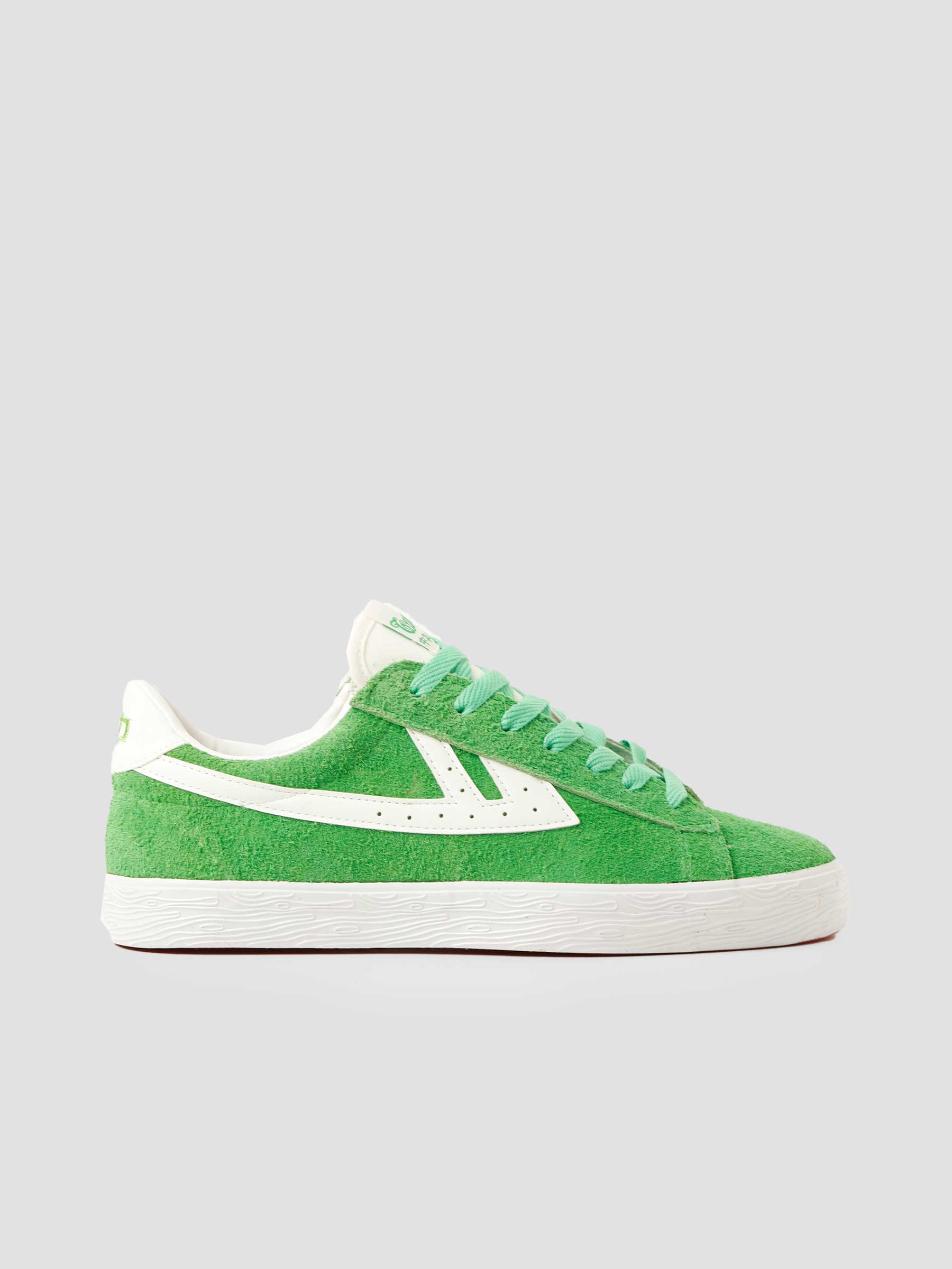 Dime Suede Canvas Green White