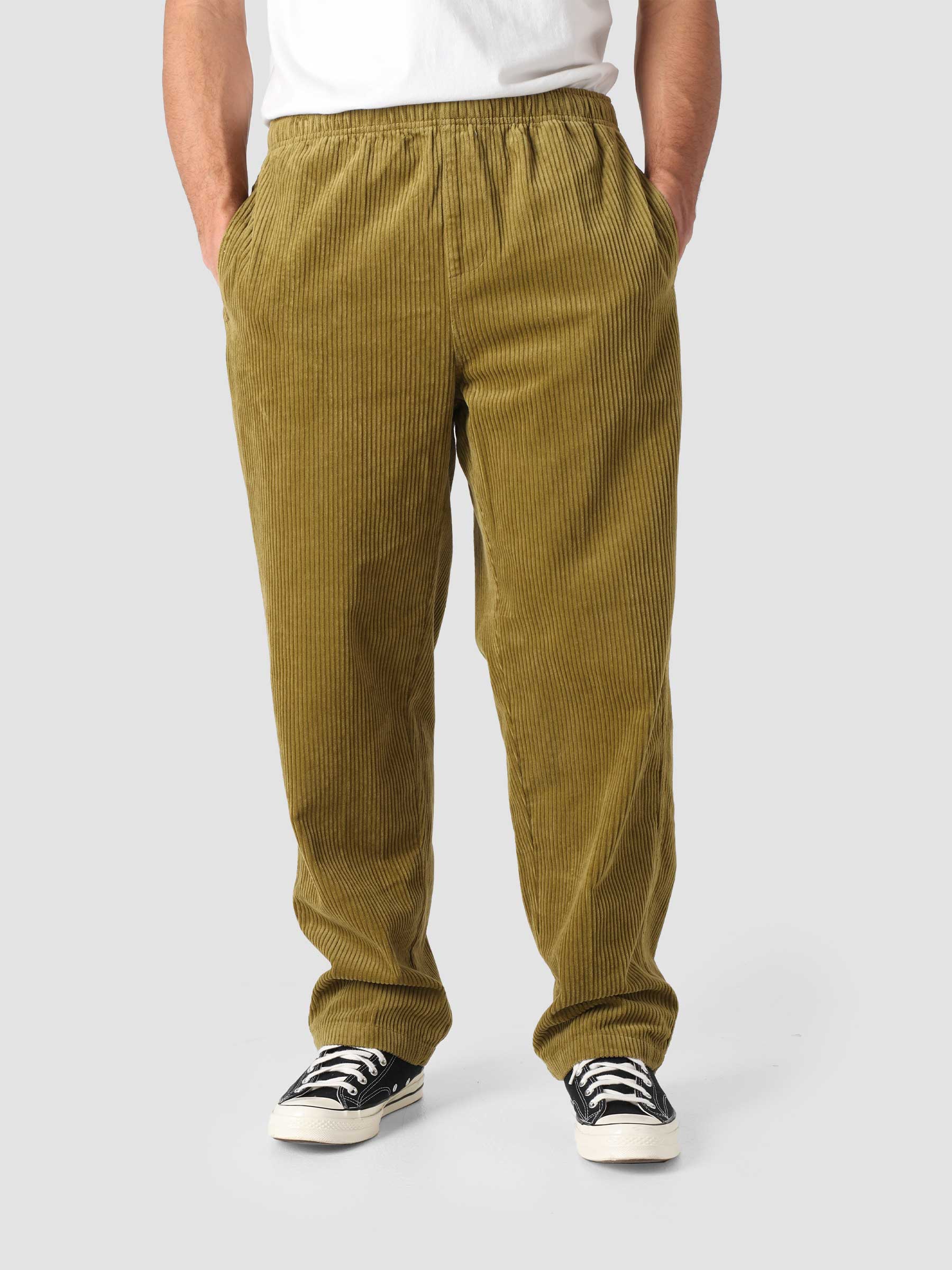 Easy Cord Pant Olive Oil 142020195