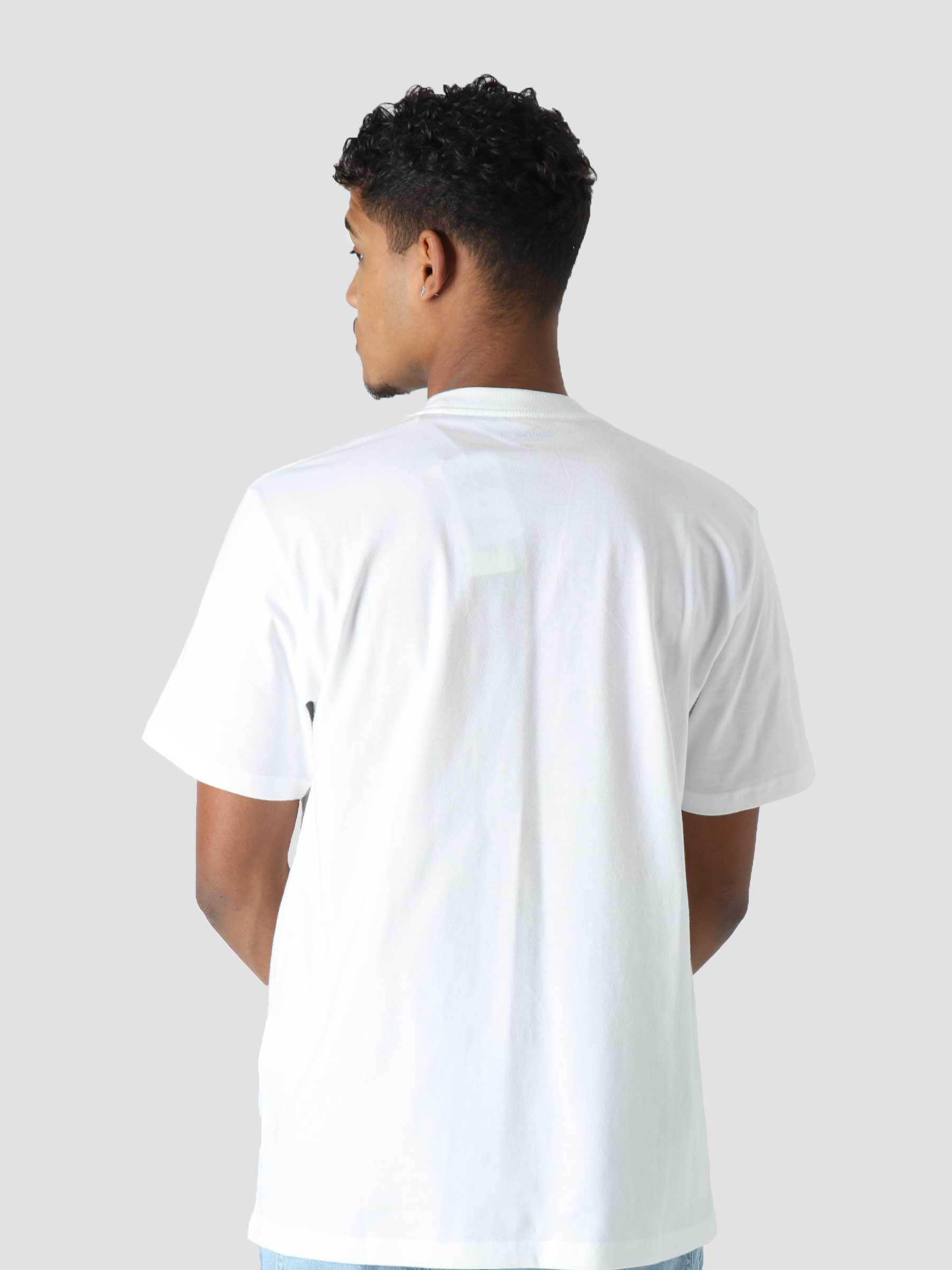 S/S 313 Duckdivision T-Shirt White I030206-02XX
