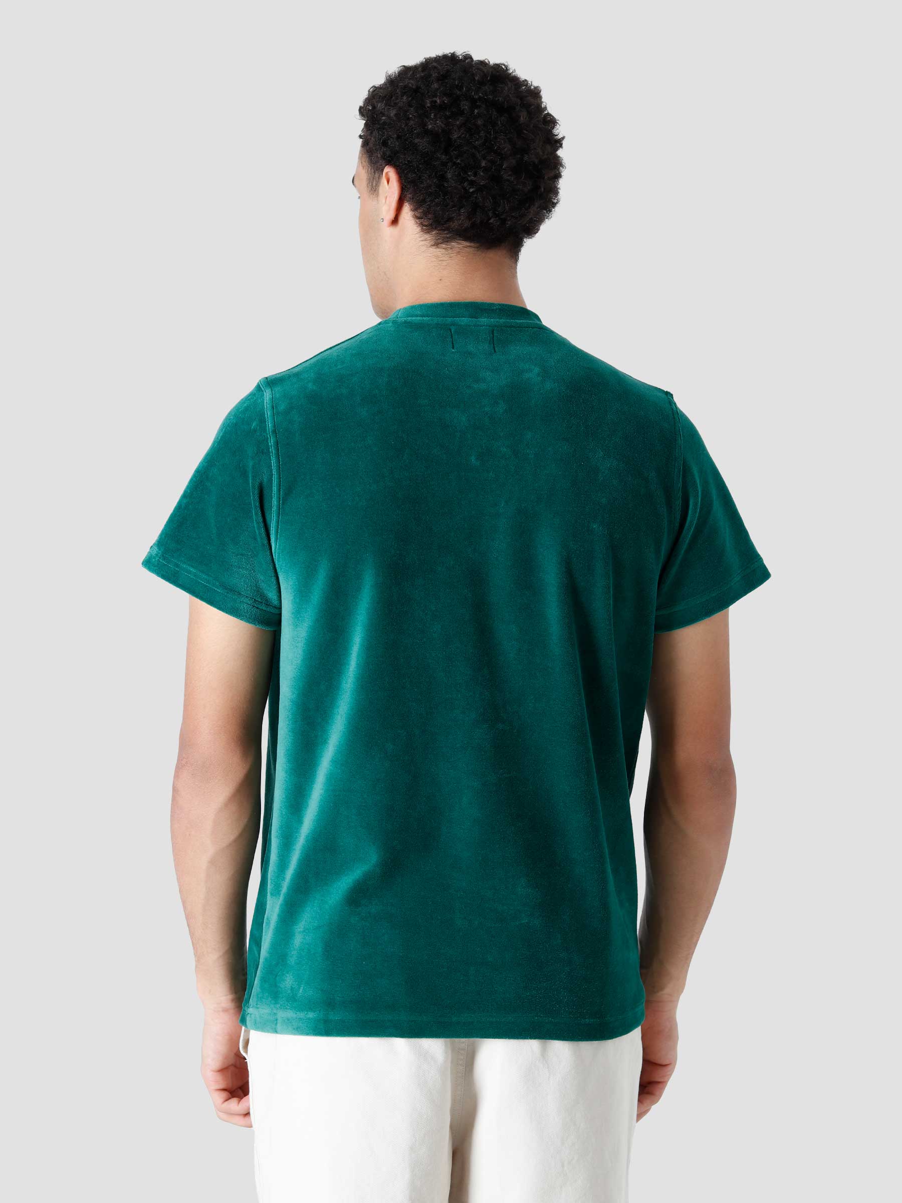 Tsai Velvet T-shirt Green SS22-068T