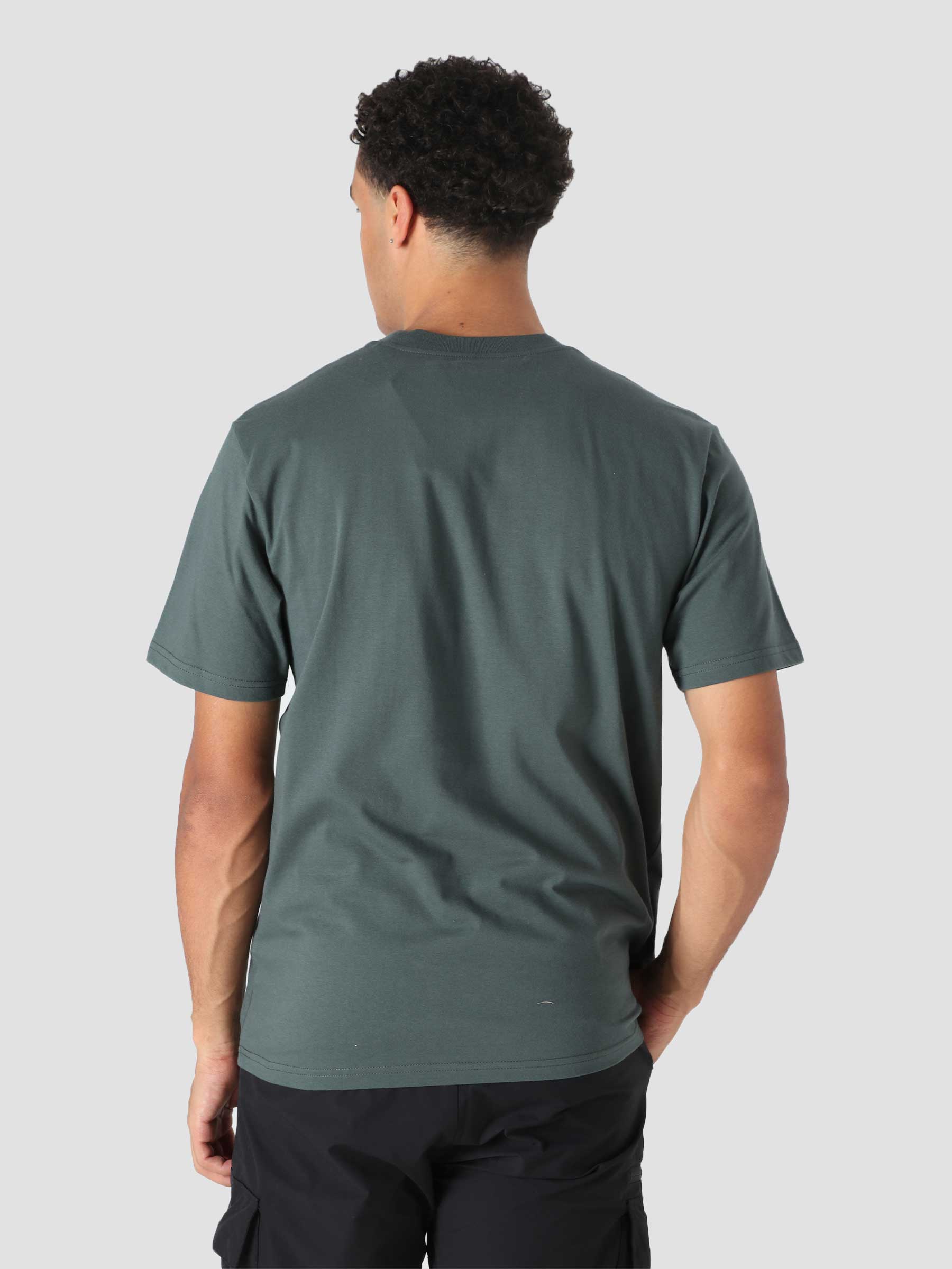 S/S Dome Script T-Shirt Hemlock Green I029981-0NVXX