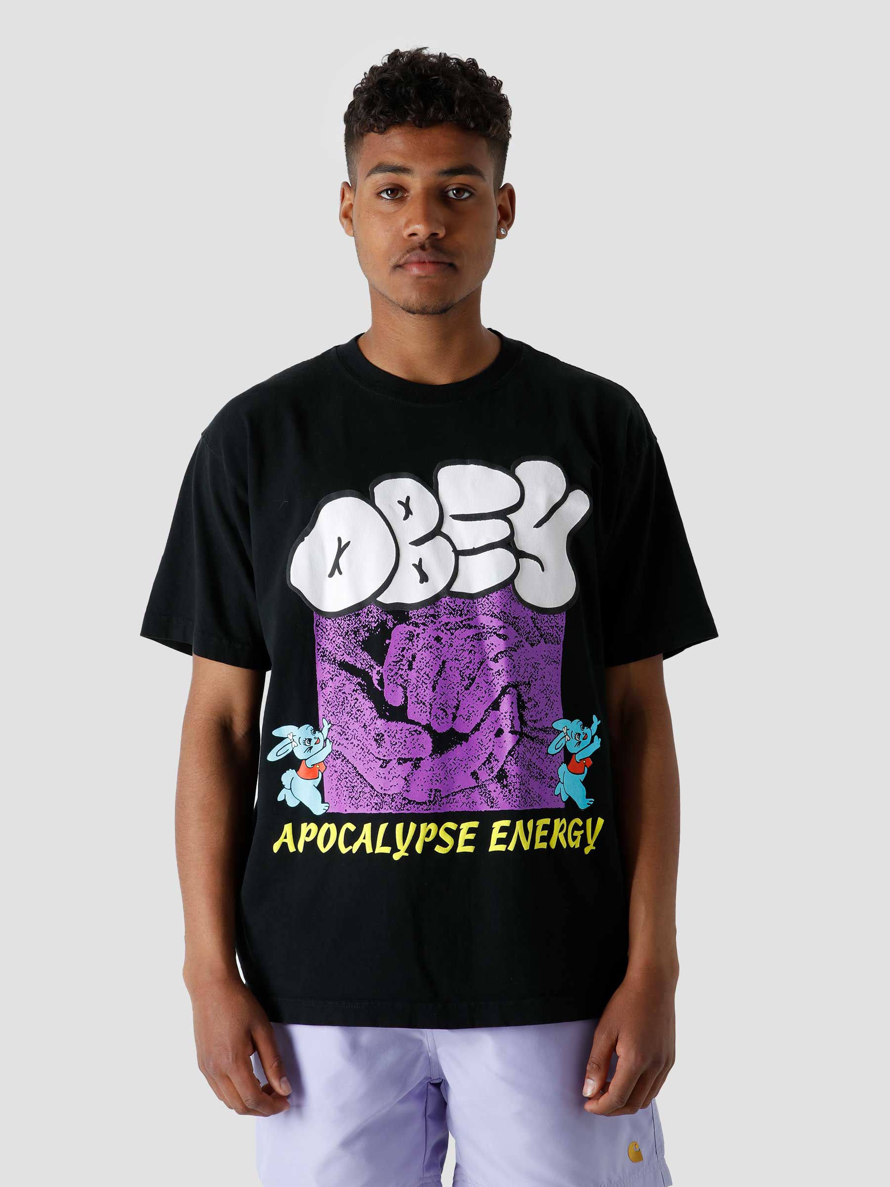 Apocalypse Enegry T-Shirt Pigment Faded Black 163632934
