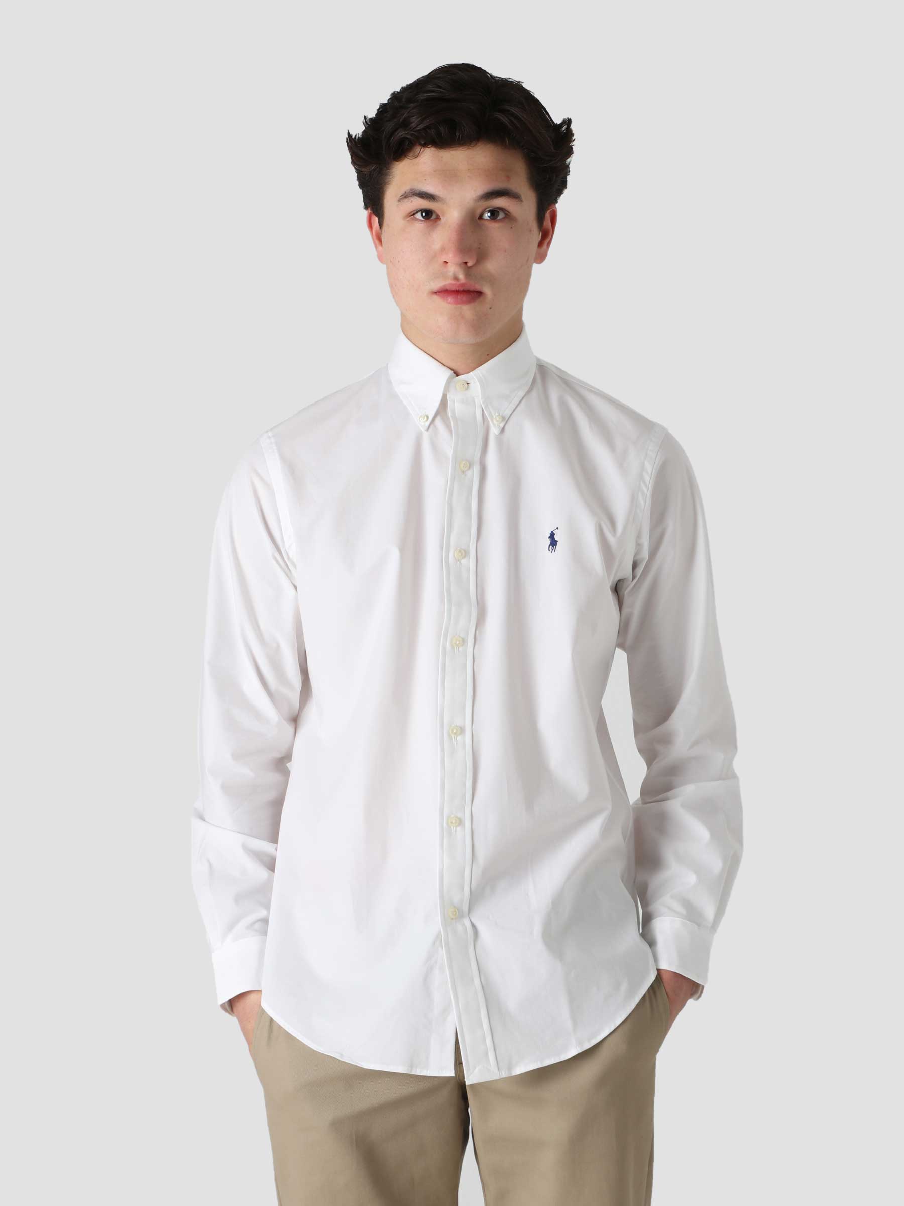 RL Poplin Shirt White 710867364002