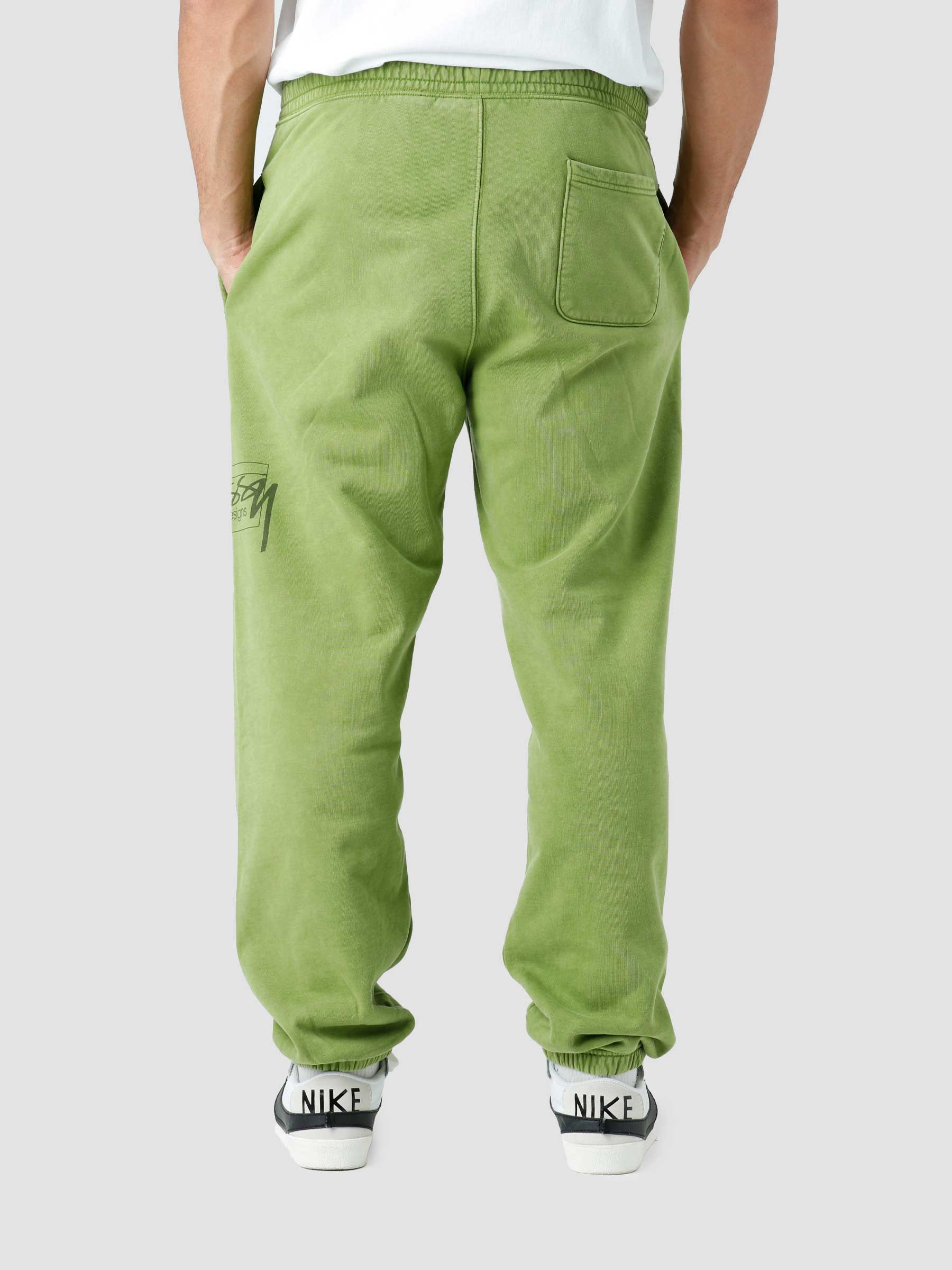 Dyed Stussy Designs Pant Green 116561
