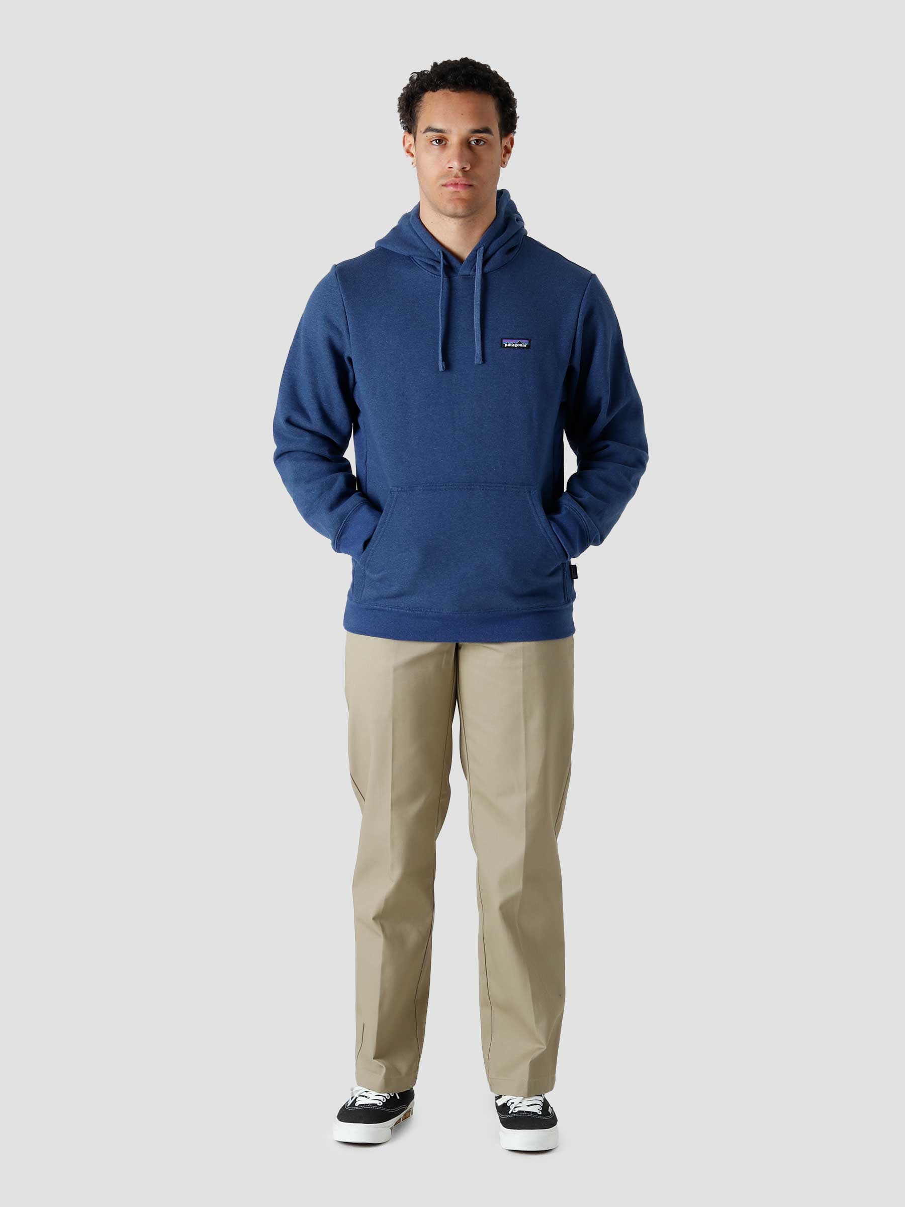 M's P-6 Label Uprisal Hoody Current Blue 39621
