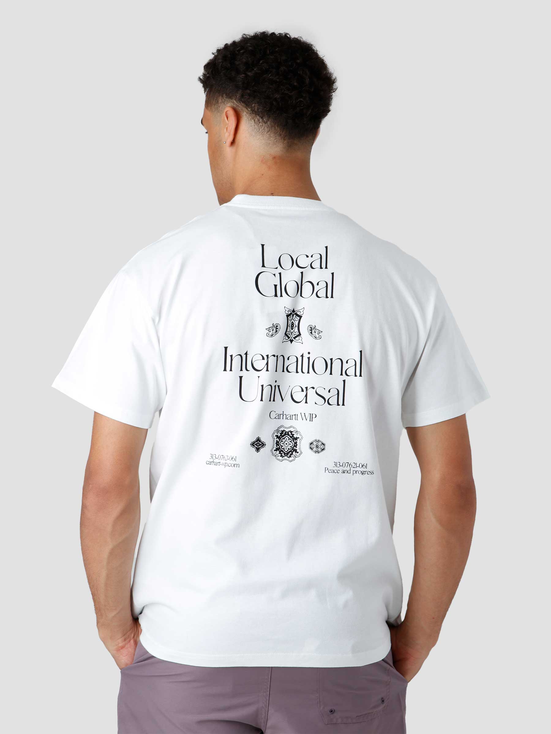 Local Pocket T-Shirt White Black I030672-00AXX