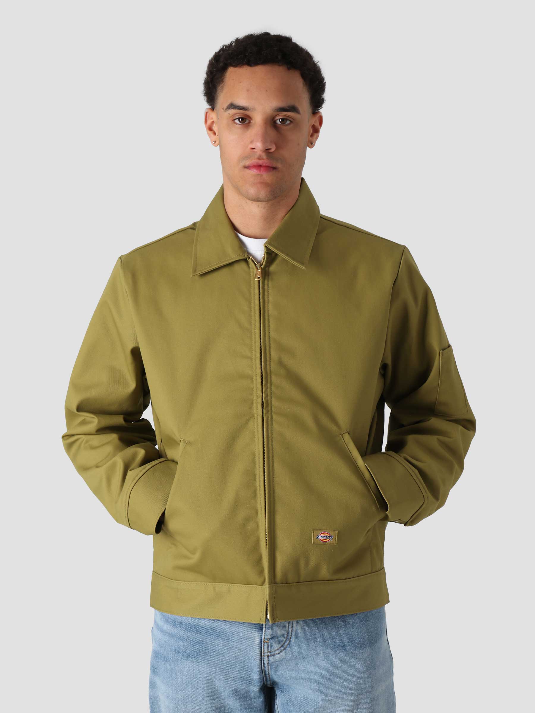 Lined Eisenhower Jacket Rec Green Moss DK0A4XK4C32