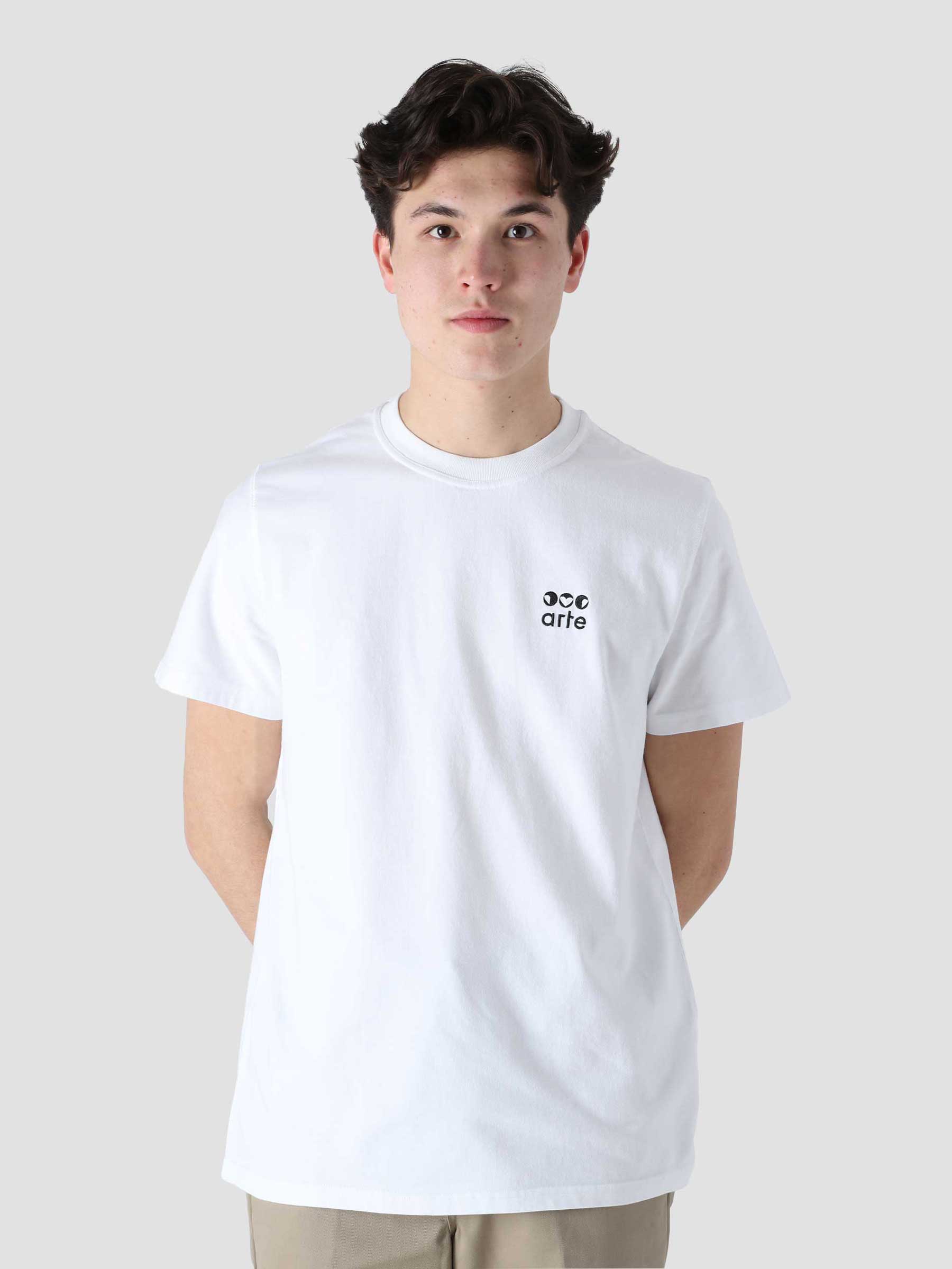 Tzara Triple T-shirt White SS22-100T