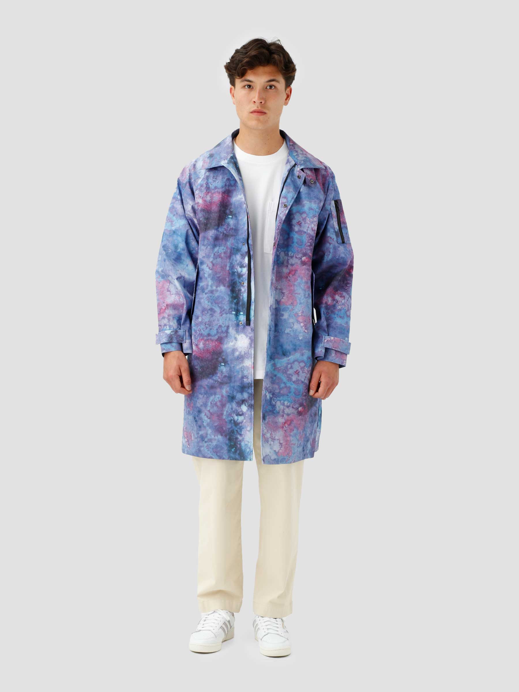 Rain Mac Jacket Purple Blue Aop 2021364