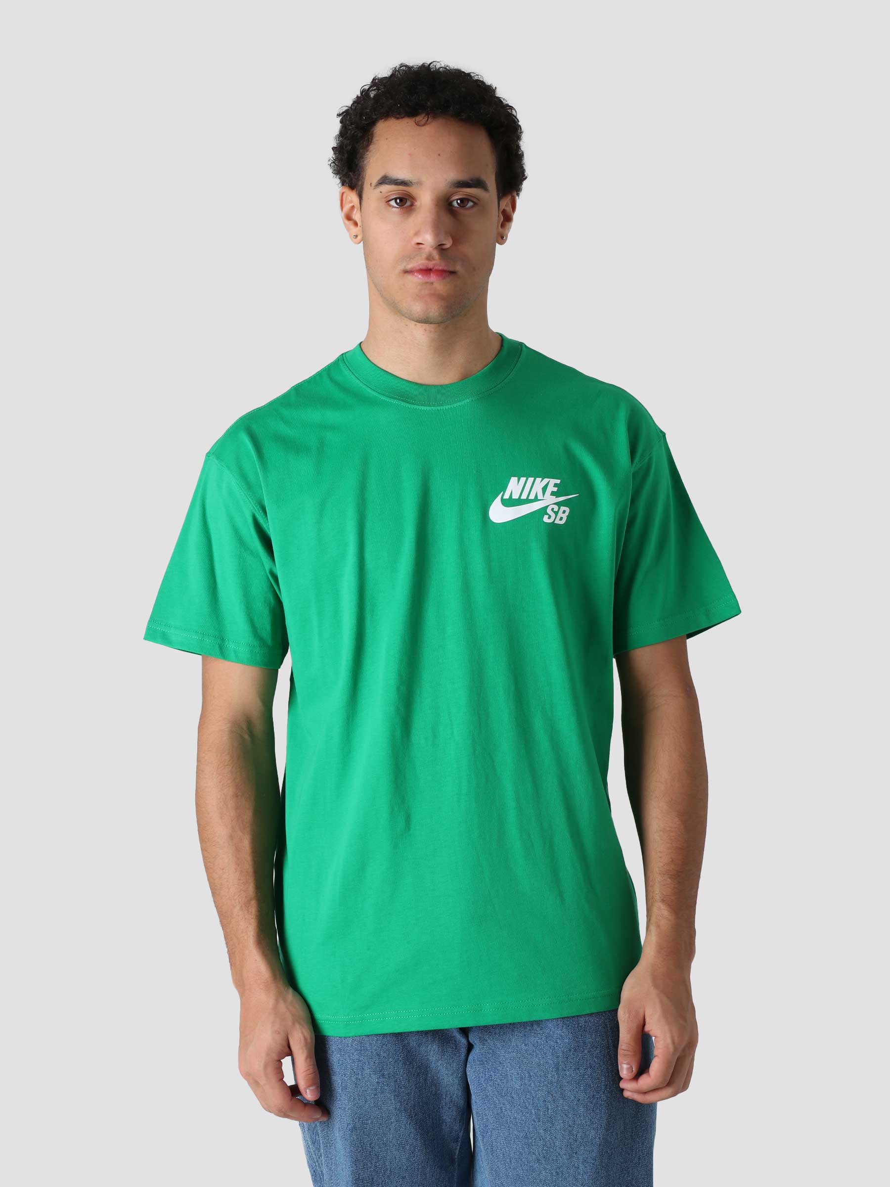 M Nk Sb T-Shirt Logo Lucky Green DC7817-310