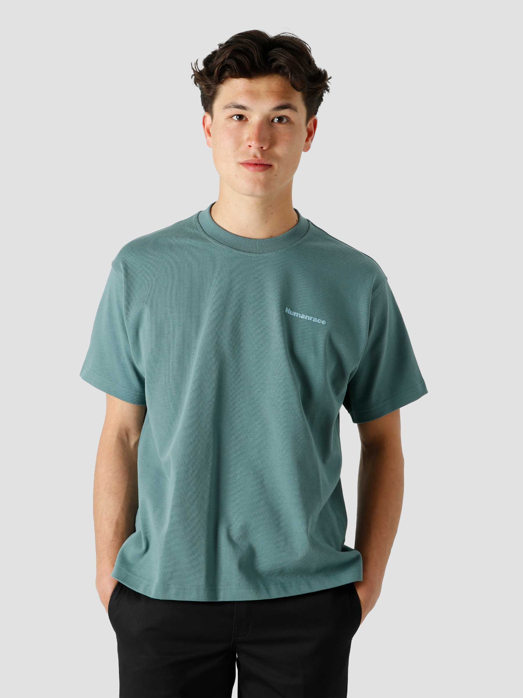Pharrell Williams Basics T-shirt Hazy Emerald HI2957