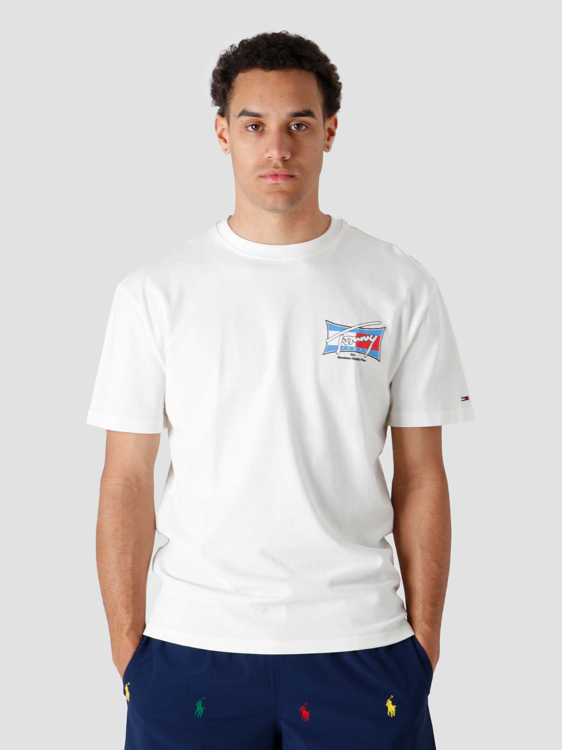 TJM Ss Surf T-Shirt Ancient White DM0DM12860YBH