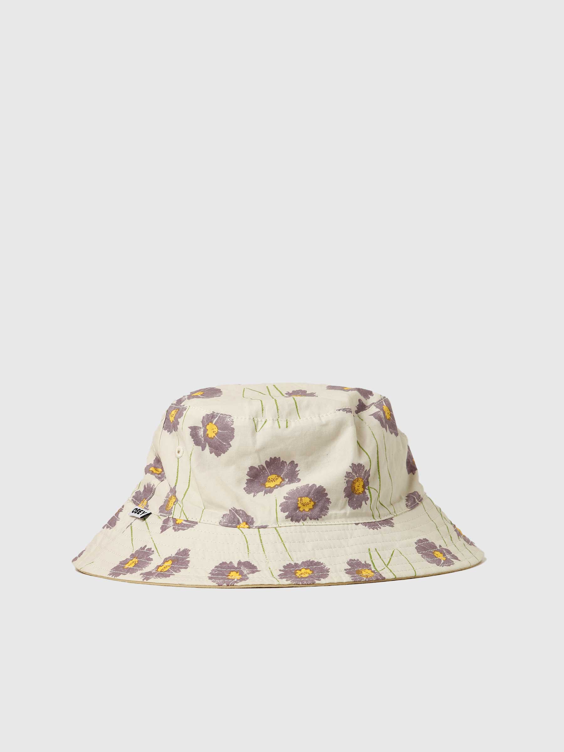 Obey Pollen Bucket Hat Unbleached Multi 100520063