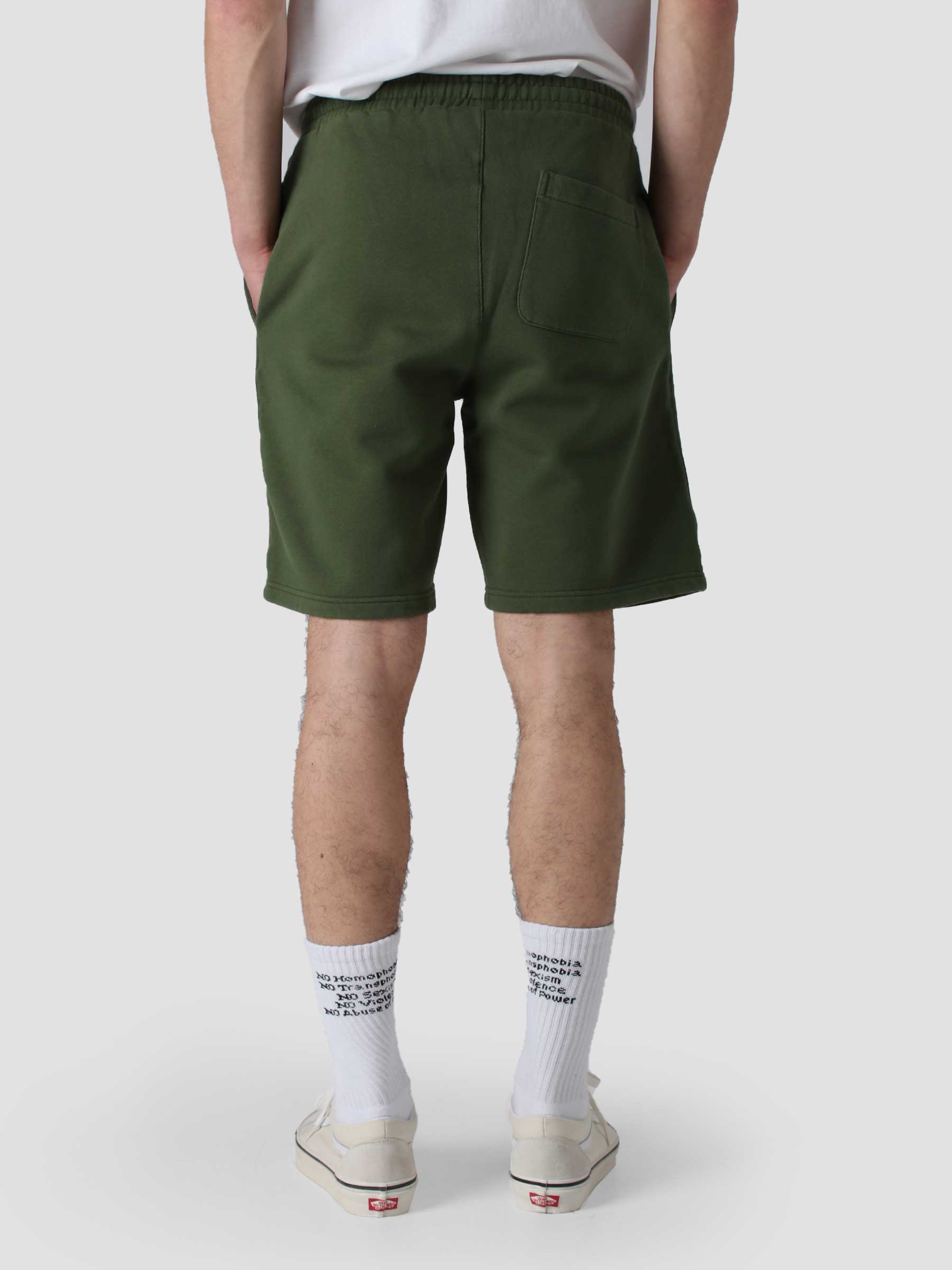 Olaf Uniform Sweatshorts Army Green SS22_0046
