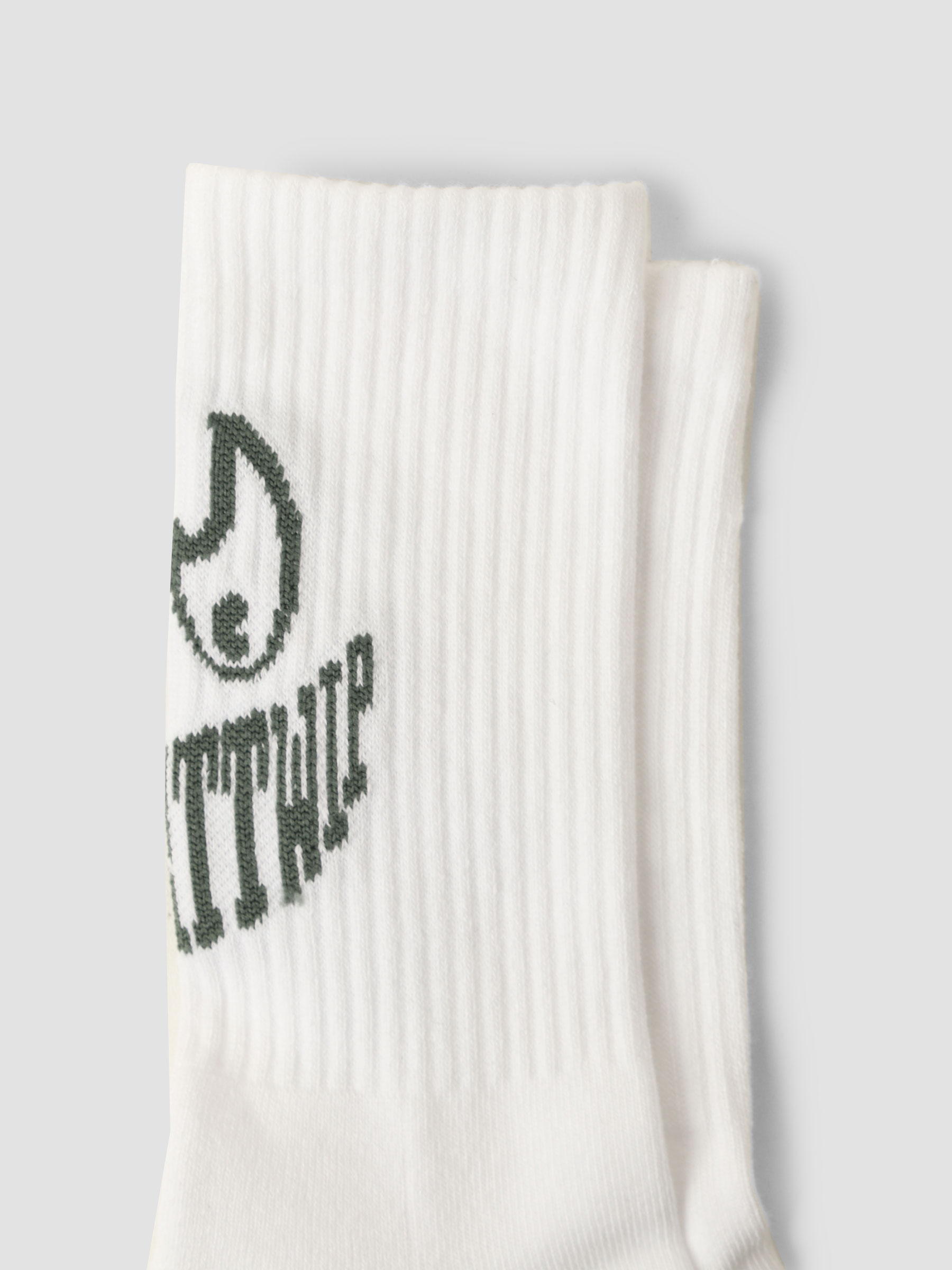Grin Socks White Hemlock Green I030067-0U4XX