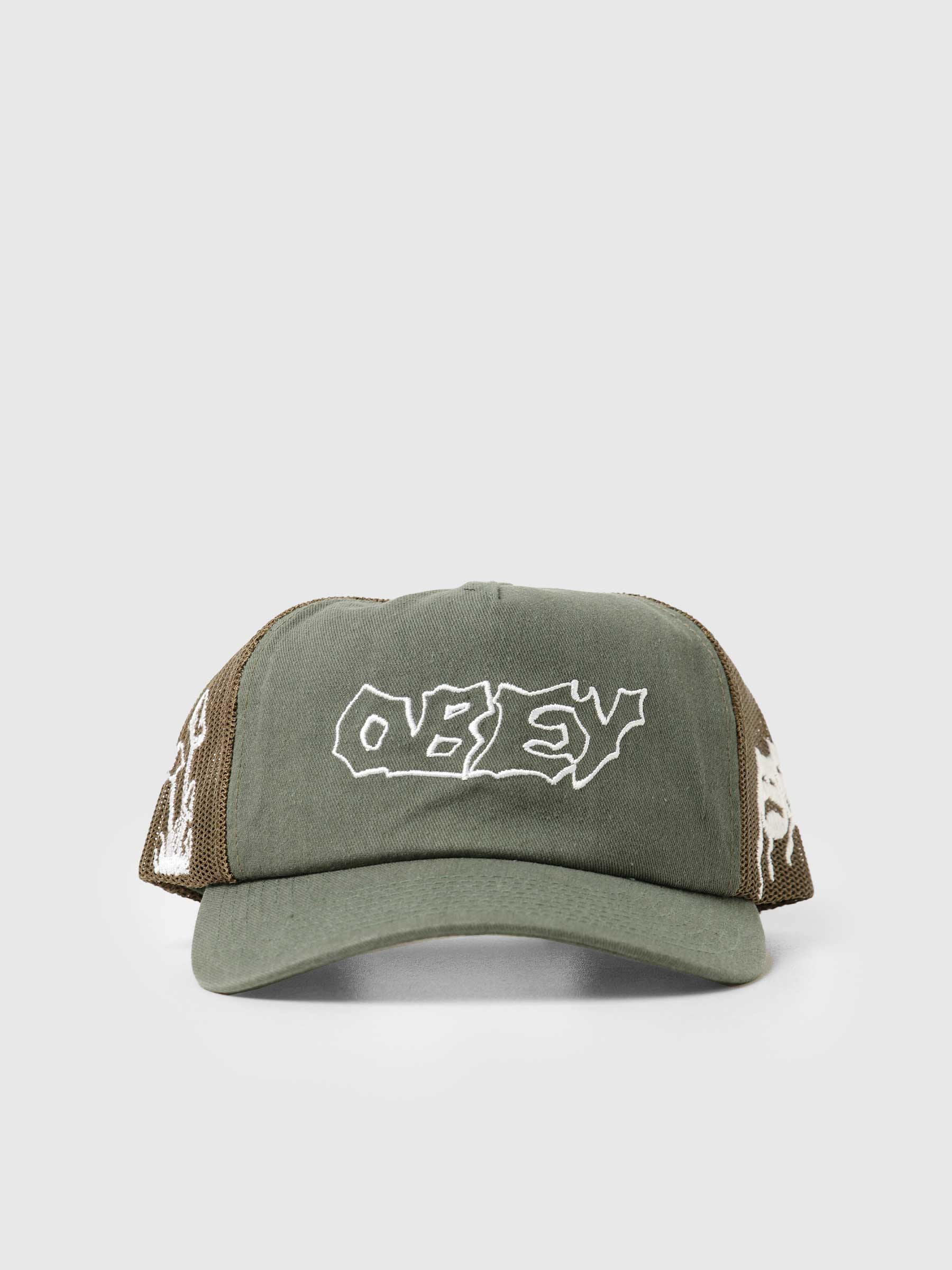 Disobey Trucker Hat Leaf 100500026