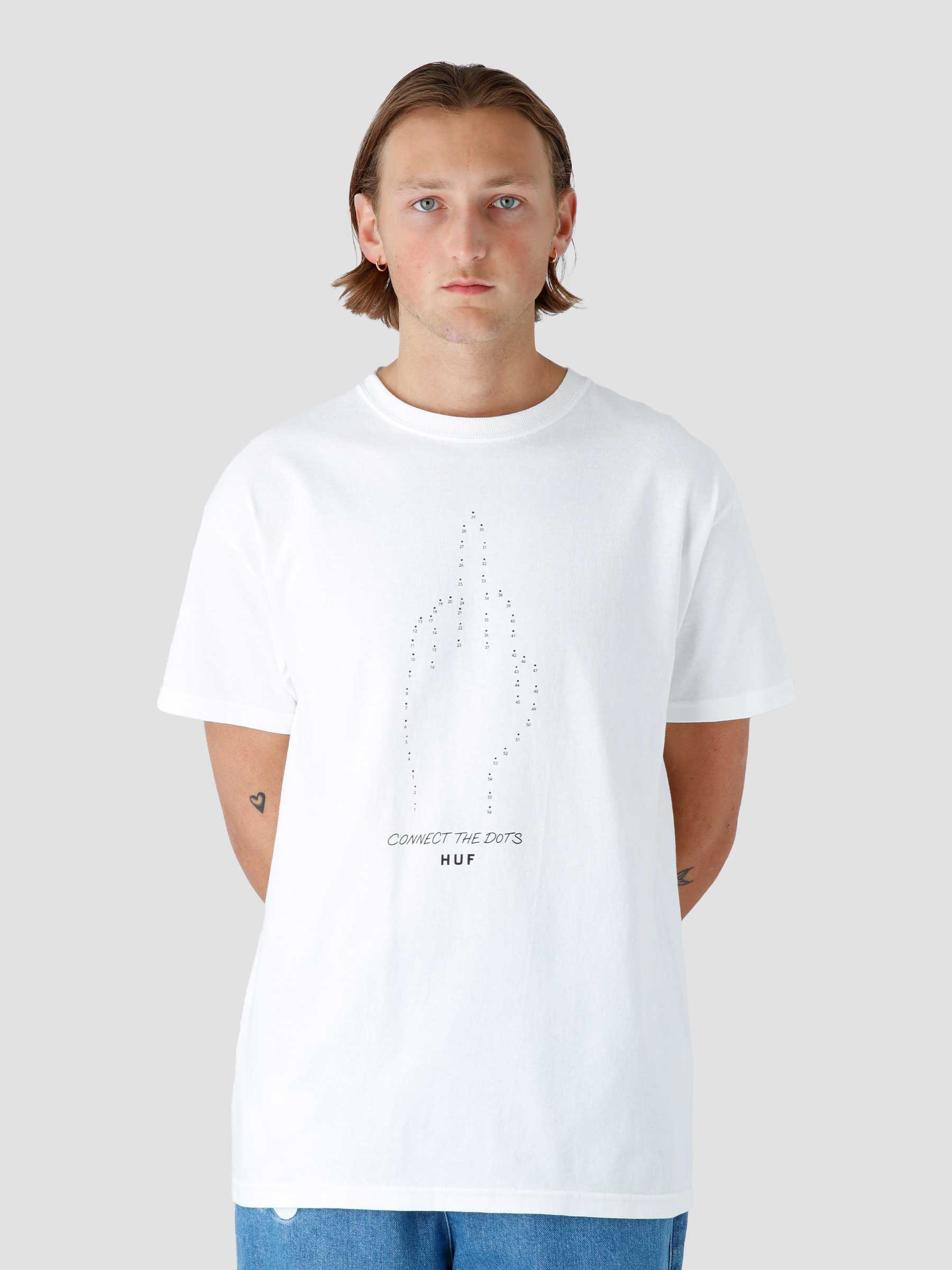 Connect The Dots T-shirt Tee White TS01824