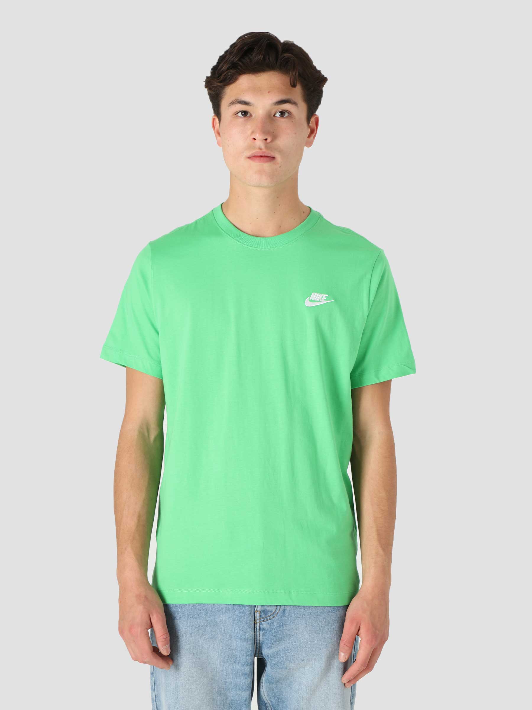 M NSW Club T-Shirt Lt Green Spark White AR4997-362