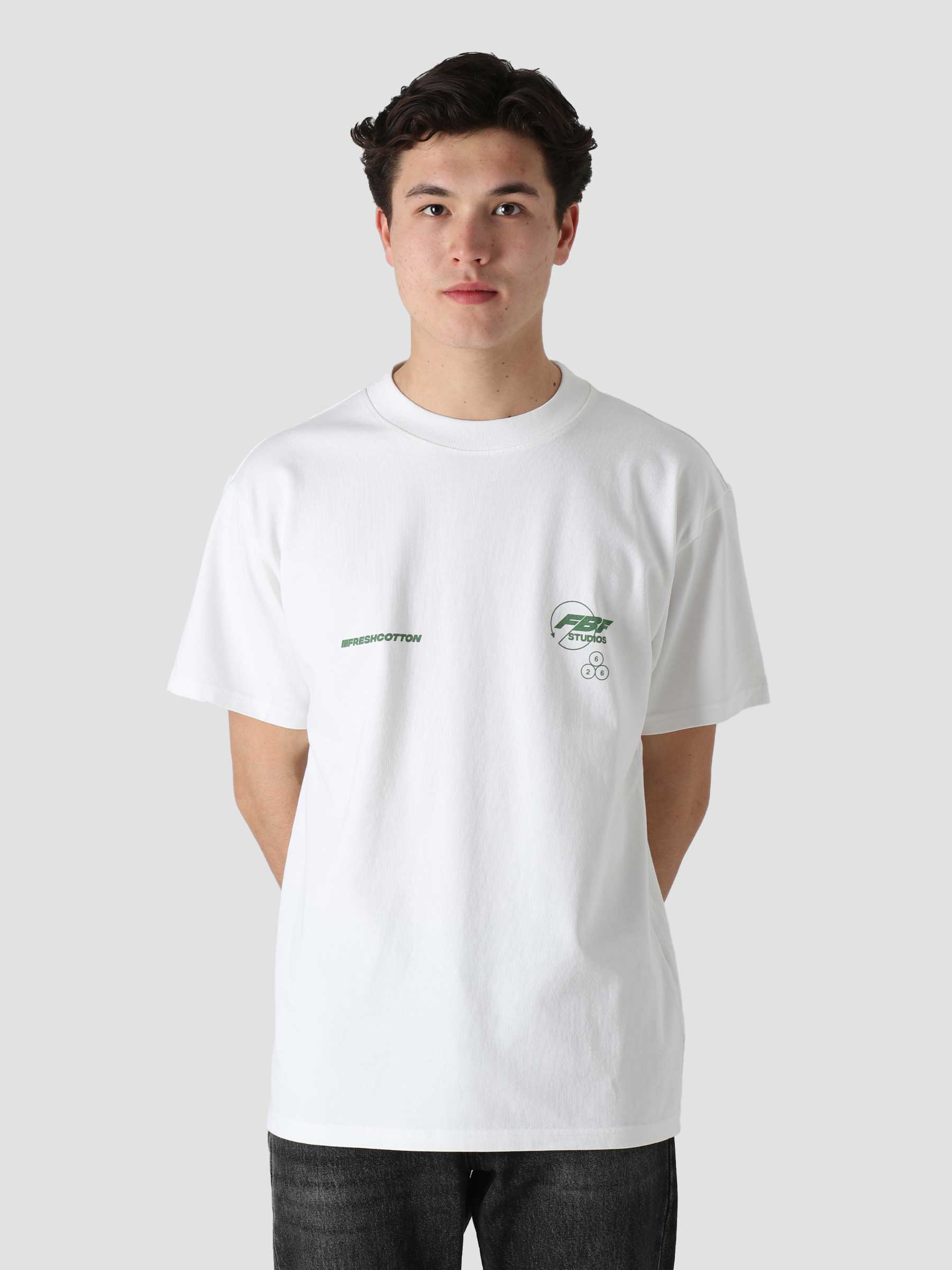 FBF Family T-Shirt White Green