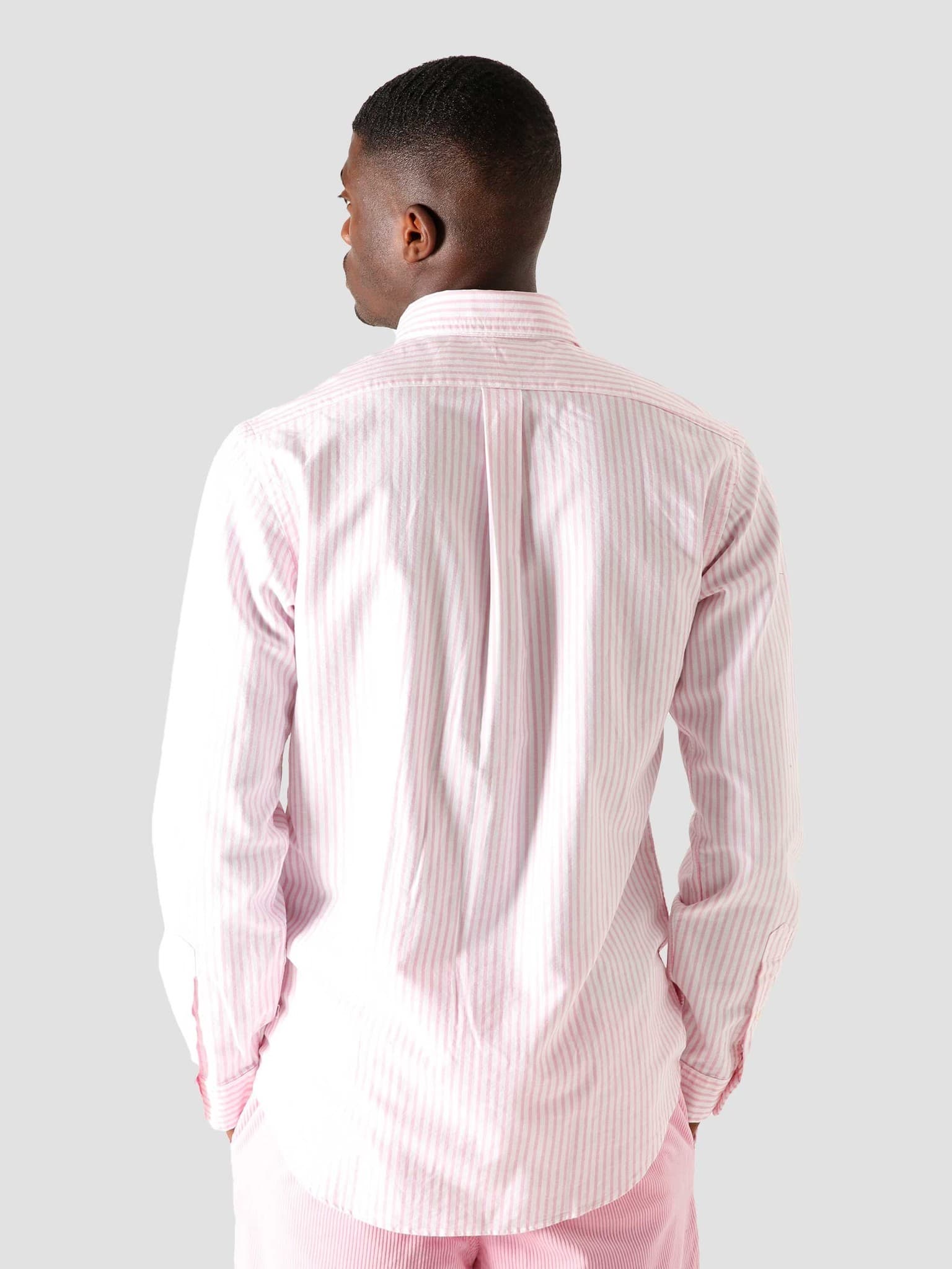 Oxford Sport Shirt 2600B Rose Pink-White 710805531003