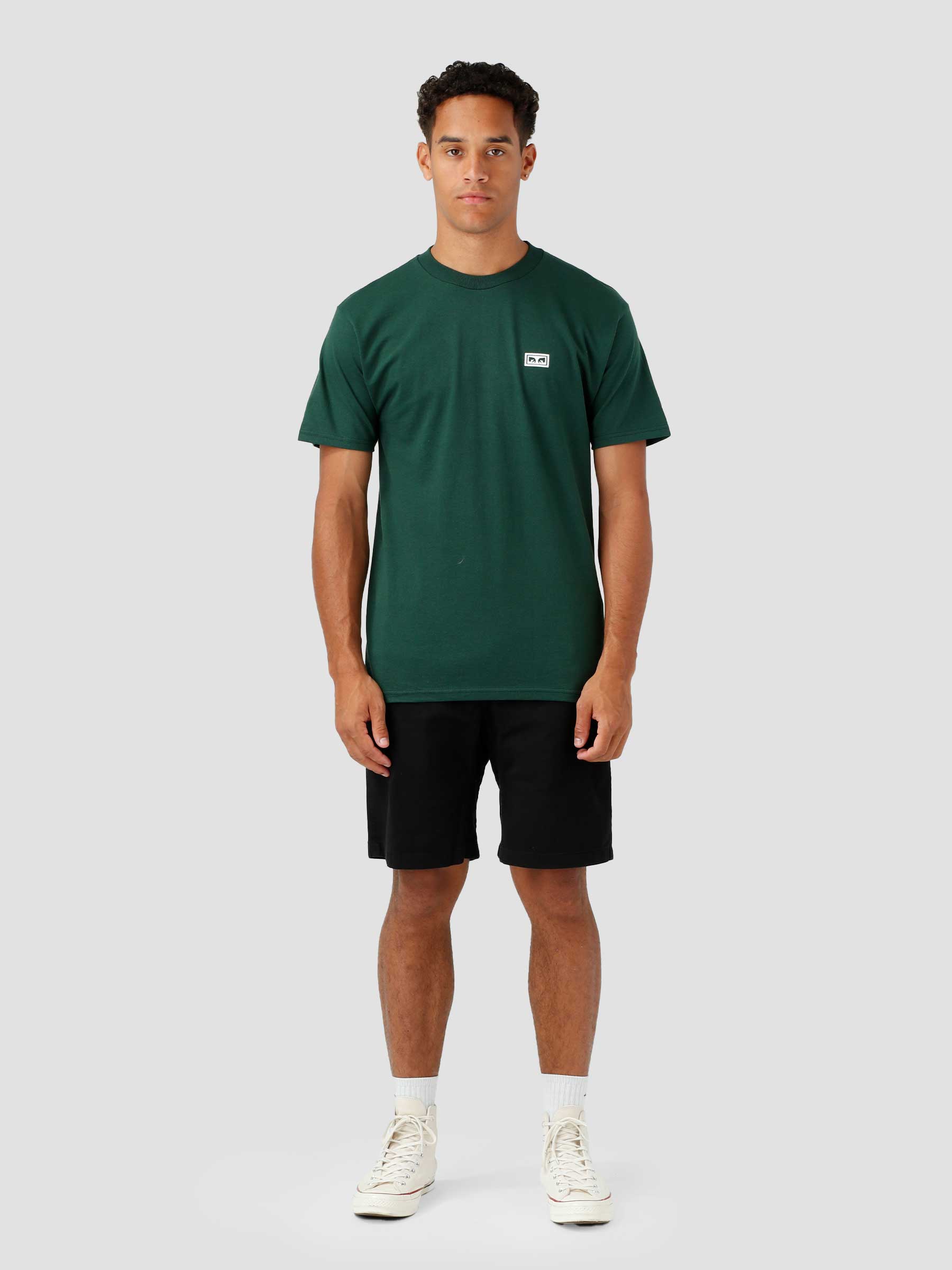 Obey Eyes 3 T-shirt Forest Green 165261826