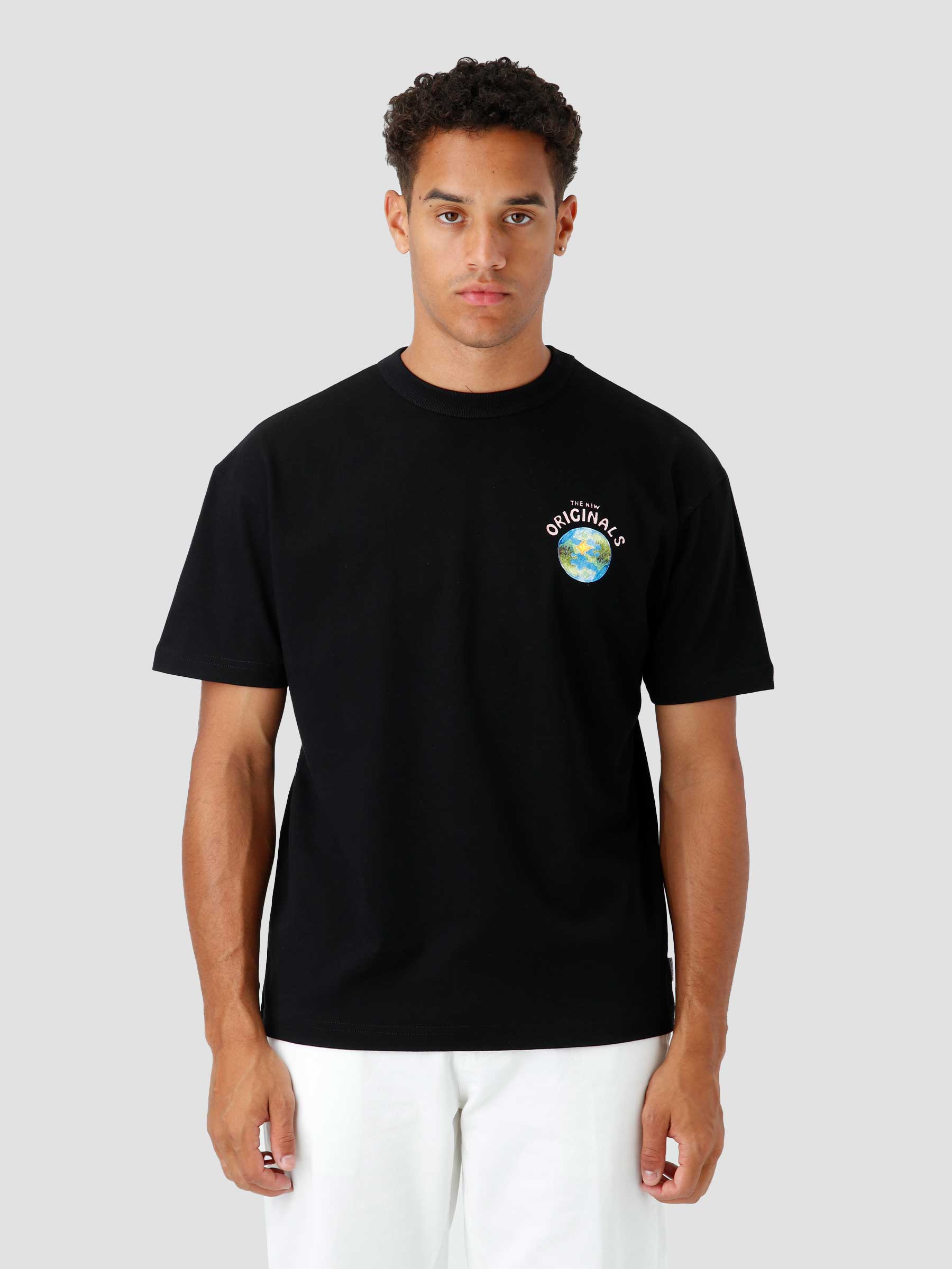 The New Originals Freddy Dove T-shirt Black 101FDF22 | Freshcotton