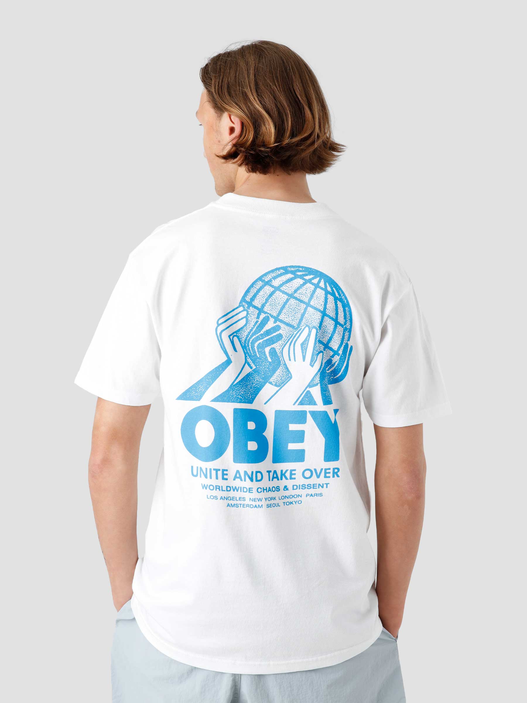 Obey Unite T-shirt White 165263021