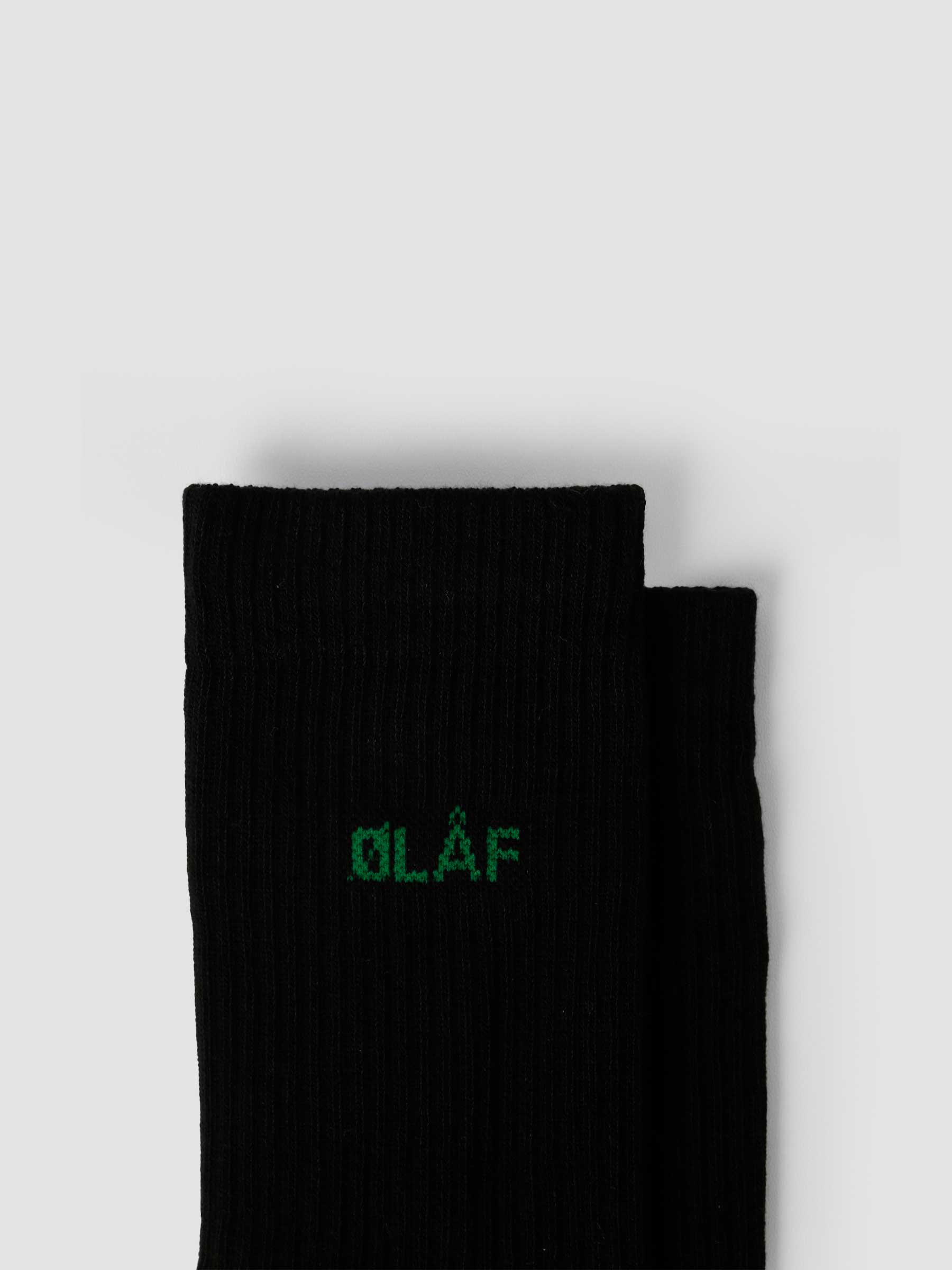 Olaf Mini Socks Black Green SS22_A014