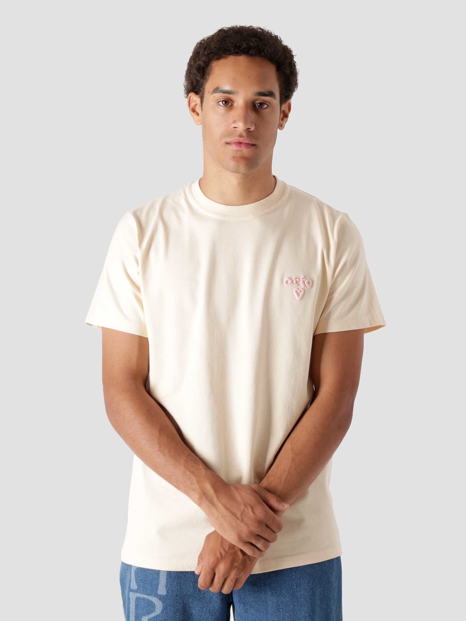 Tissot Heart T-Shirt Creme AW21-067T
