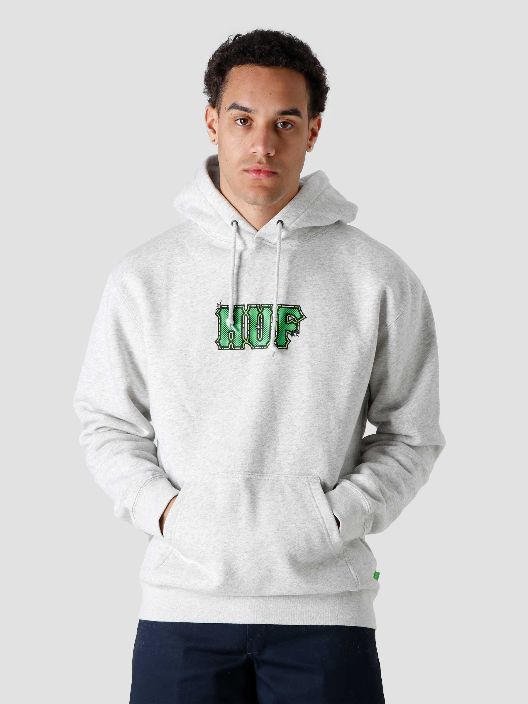 Amazing H Pullover Hoodie Athletic Heather PF00457