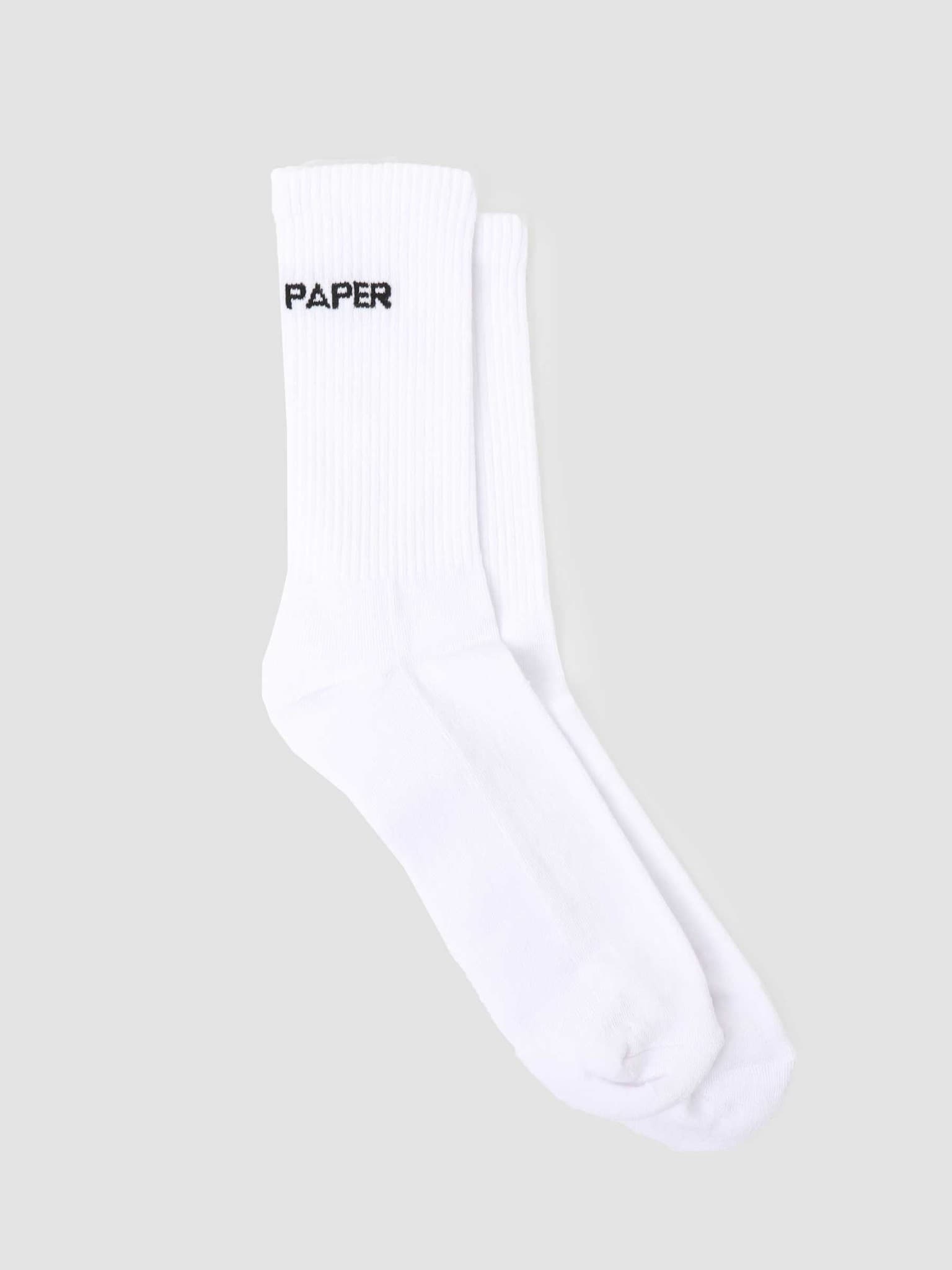 Etype Sock White Black 2122042