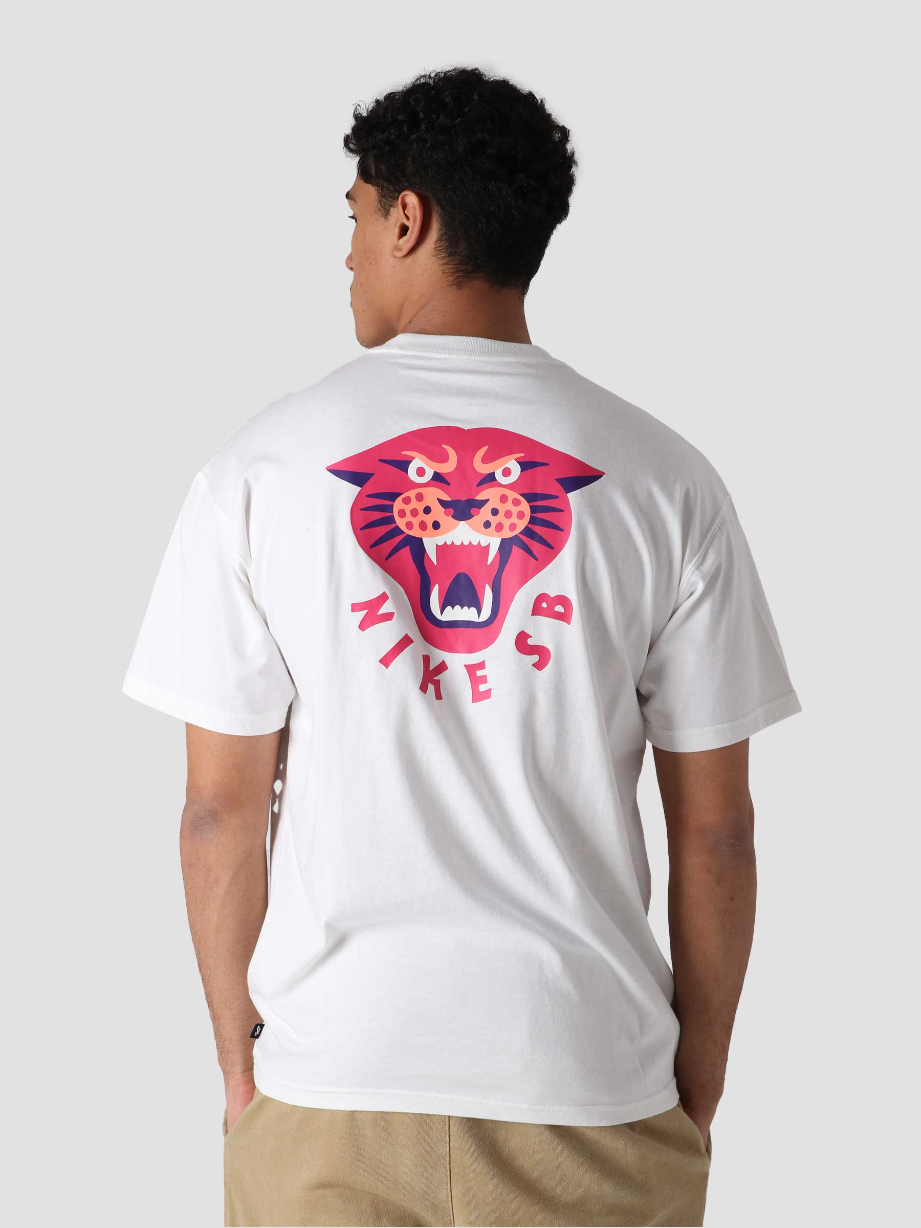 M Nk Sb T-Shirt Panther White DN7289-100