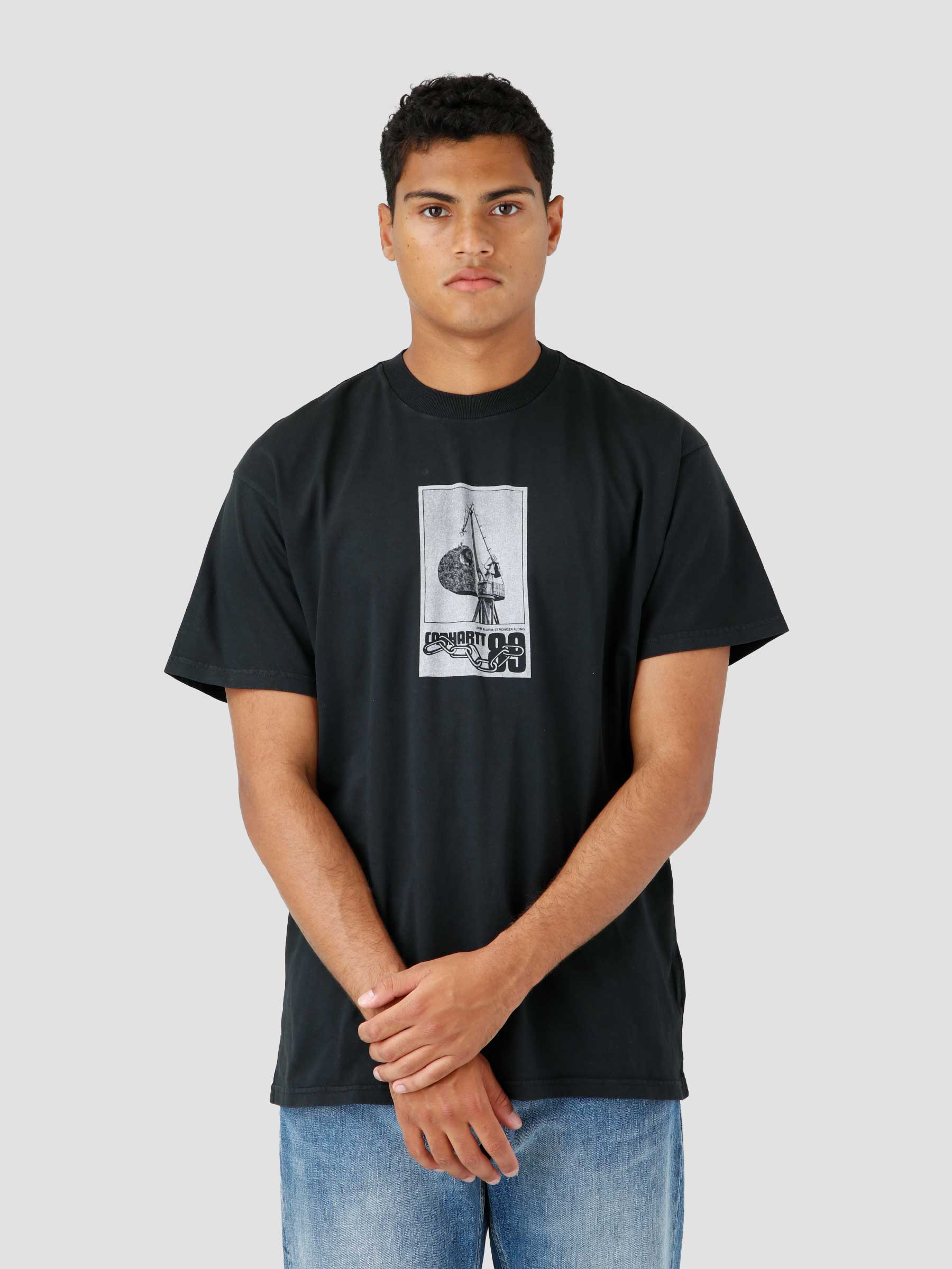 Worksite T-Shirt Black I031007-89GD